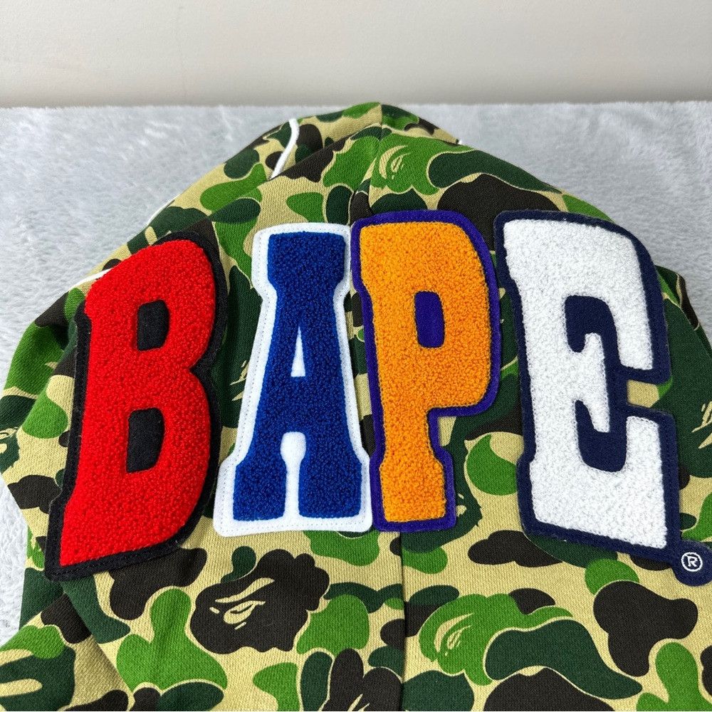 Bape ABC Camo 2nd Ape Wide Full Zip Hoodie Size US XXL / EU 58 / 5 - 5 Thumbnail