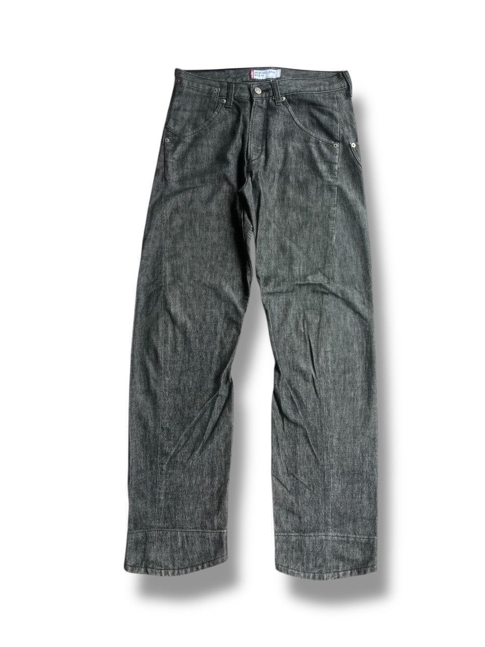 Levi's Levis Engineered Jeans 31x32 Twisted Seams Made in Japan