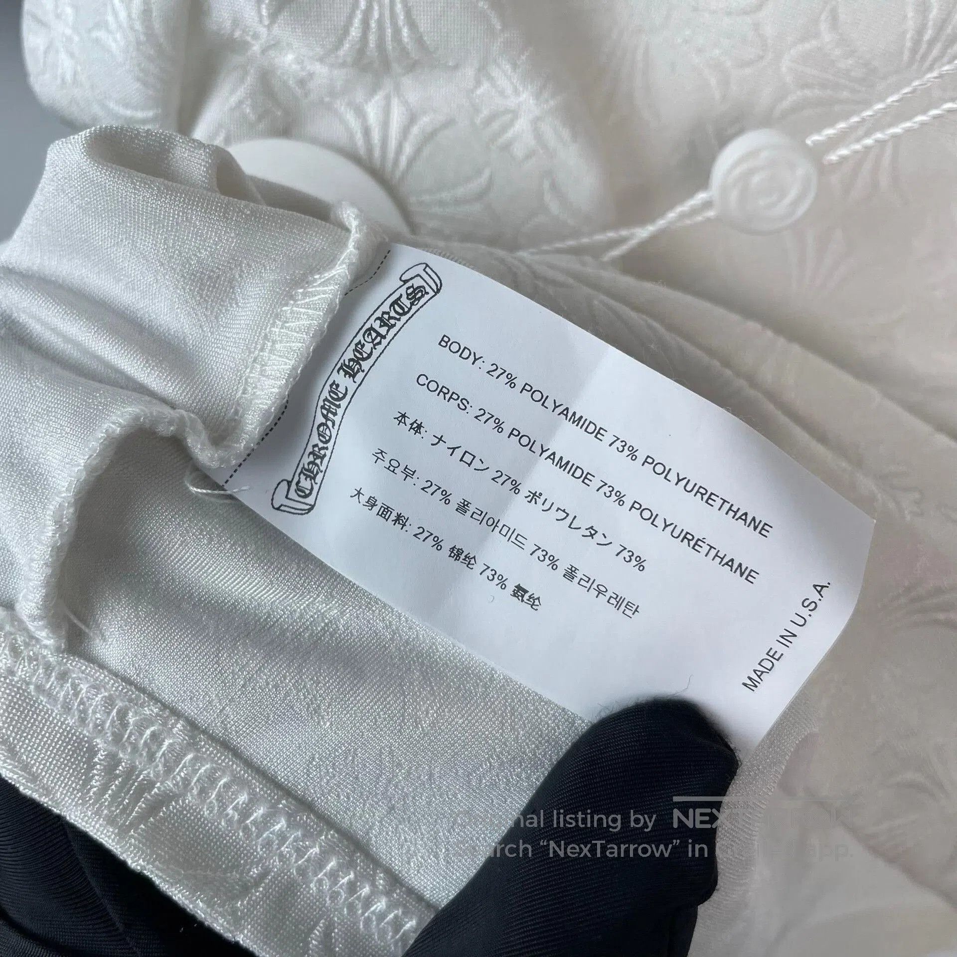 Chrome Hearts Chrome Hearts White Polo T. Size S / US 4 / IT 40 - 5 Thumbnail