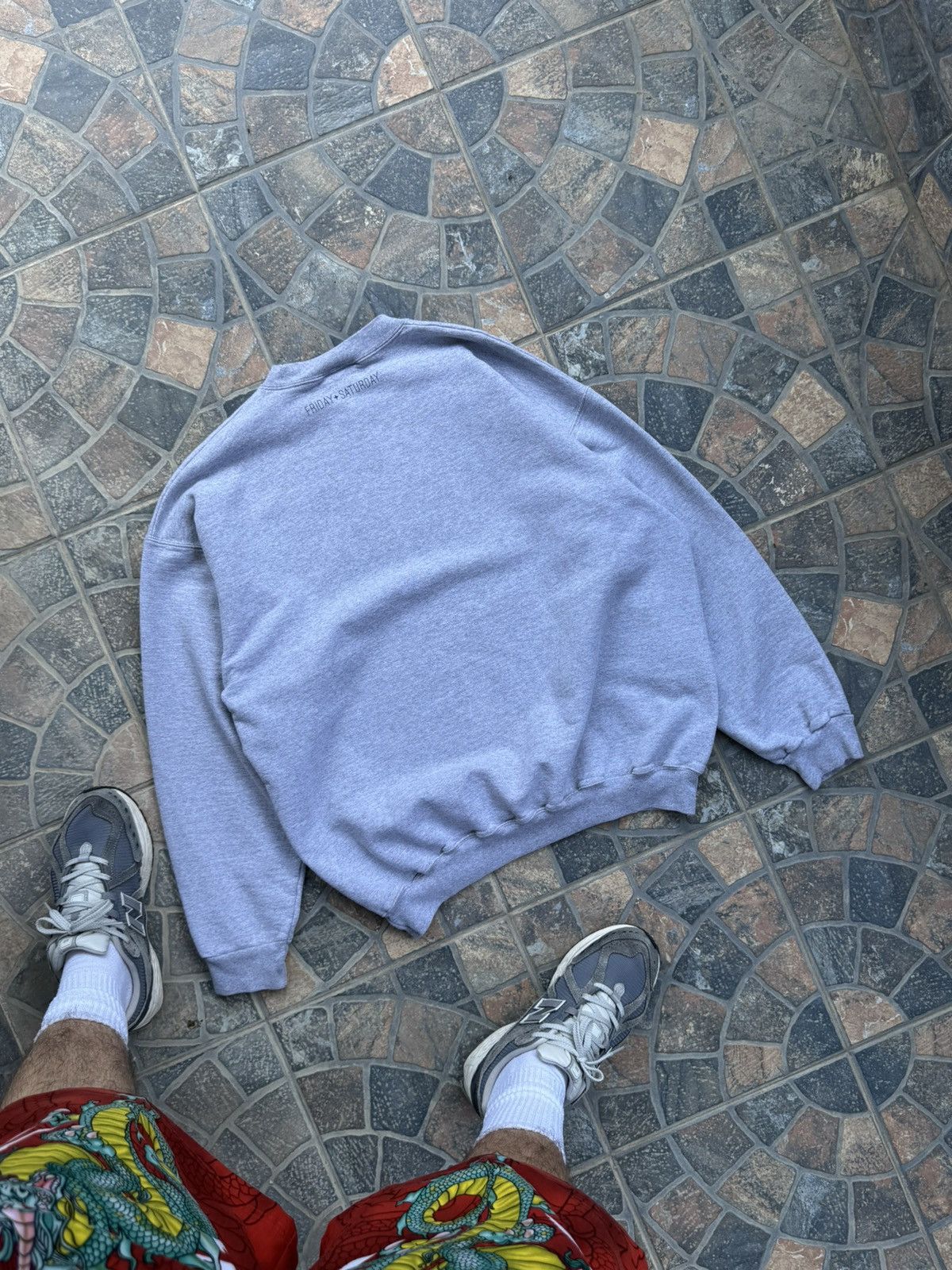 Hanes × Vintage Vintage DOG PERSON Heavy Cotton Sweatshirt Rare Y2K Drip Size US M / EU 48-50 / 2 - 3 Thumbnail