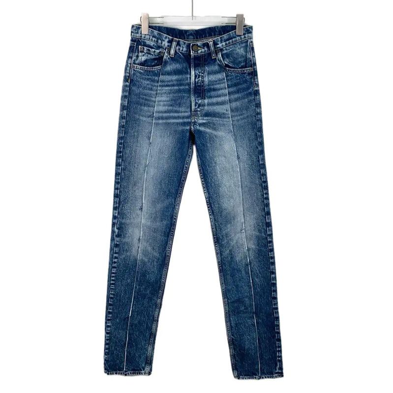 Maison Margiela Maison Margiela Blue Women's Denim Pants 0089 Size 27" / US 4 / IT 40 - 1 Thumbnail