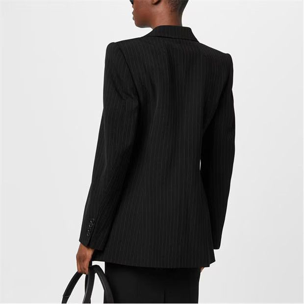 Balenciaga o1g2r1mq0924 Blazer in Black Size M / US 6-8 / IT 42-44 - 4 Thumbnail