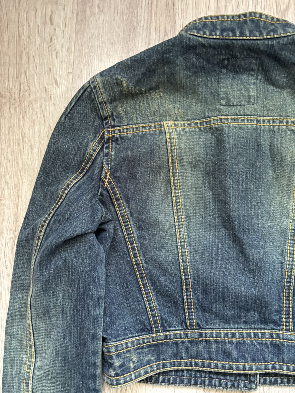 Other MK KLEIN+ Cropped Denim Jacket Size XS / US 0-2 / IT 36-38 - 18 Thumbnail