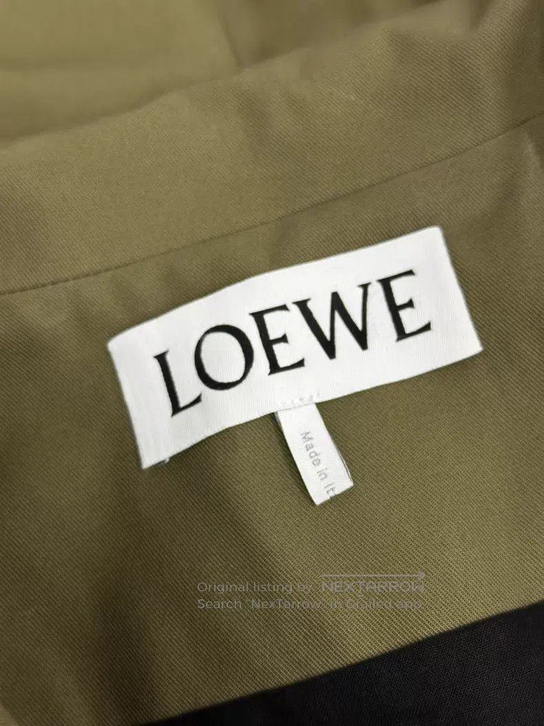 Loewe Loewe Military Green Multi-pocket Windbreaker Jacket Size XXS / US 00 / IT 34 - 4 Thumbnail