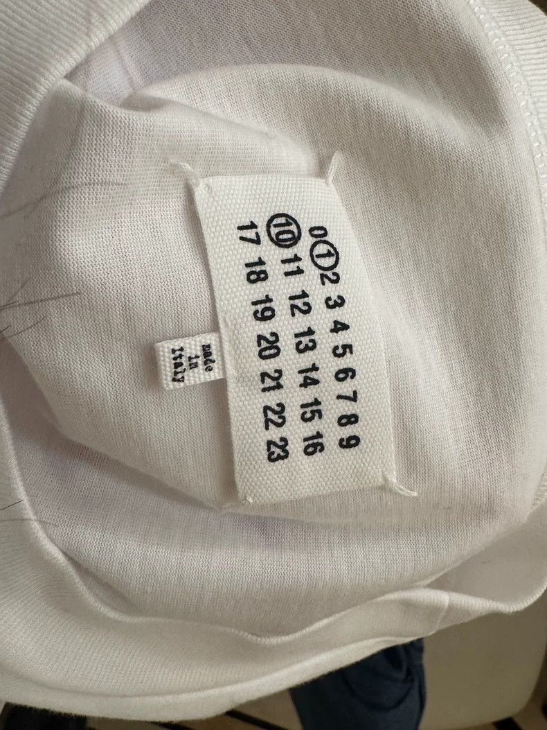Maison Margiela Maison Margiela Oversized Classic White TShirt-2506 Size XS / US 0-2 / IT 36-38 - 3 Thumbnail