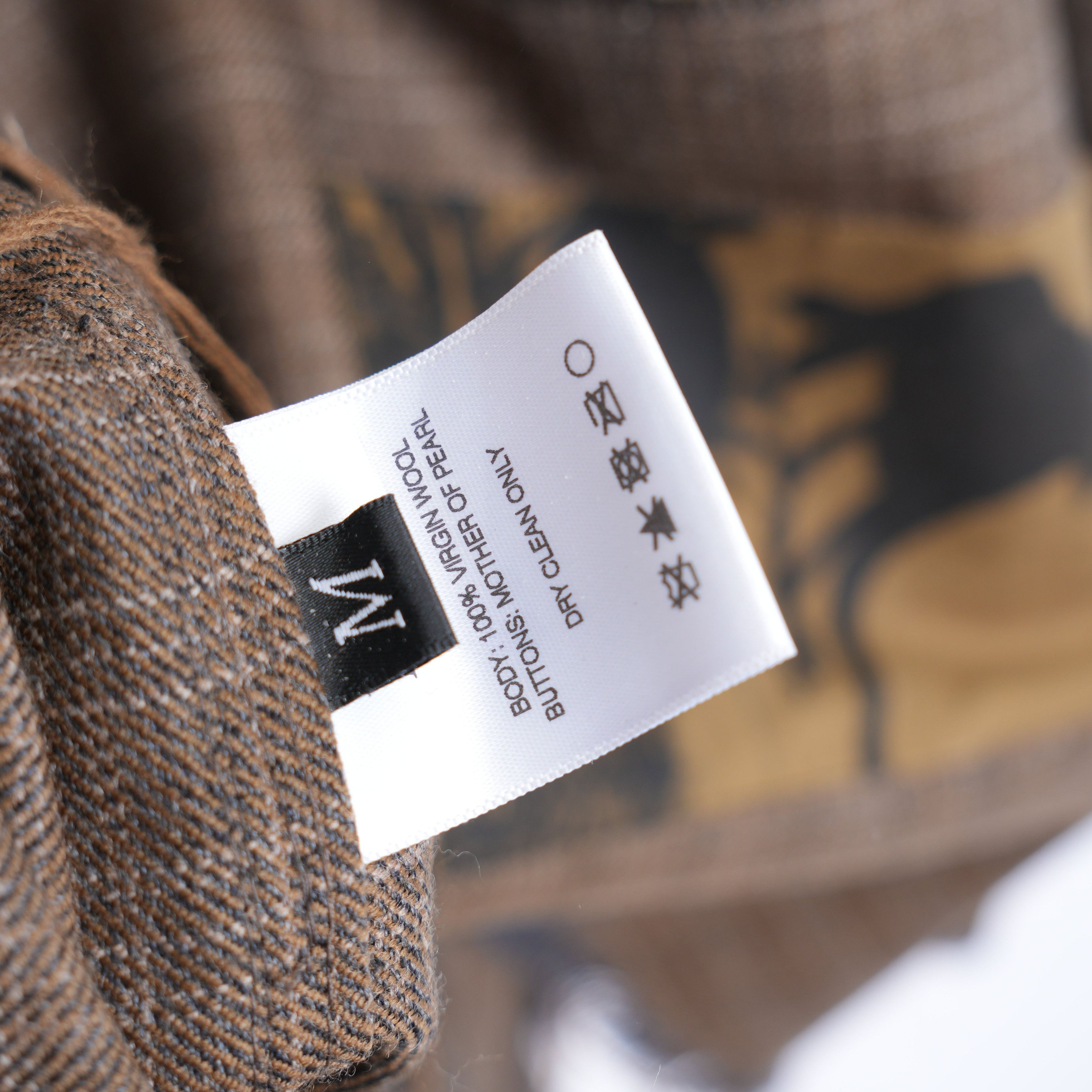 Enfants Riches Deprimes ERD BROWN ASSEMBLAGE FRAYED HEM FLANNEL Size US M / EU 48-50 / 2 - 8 Thumbnail