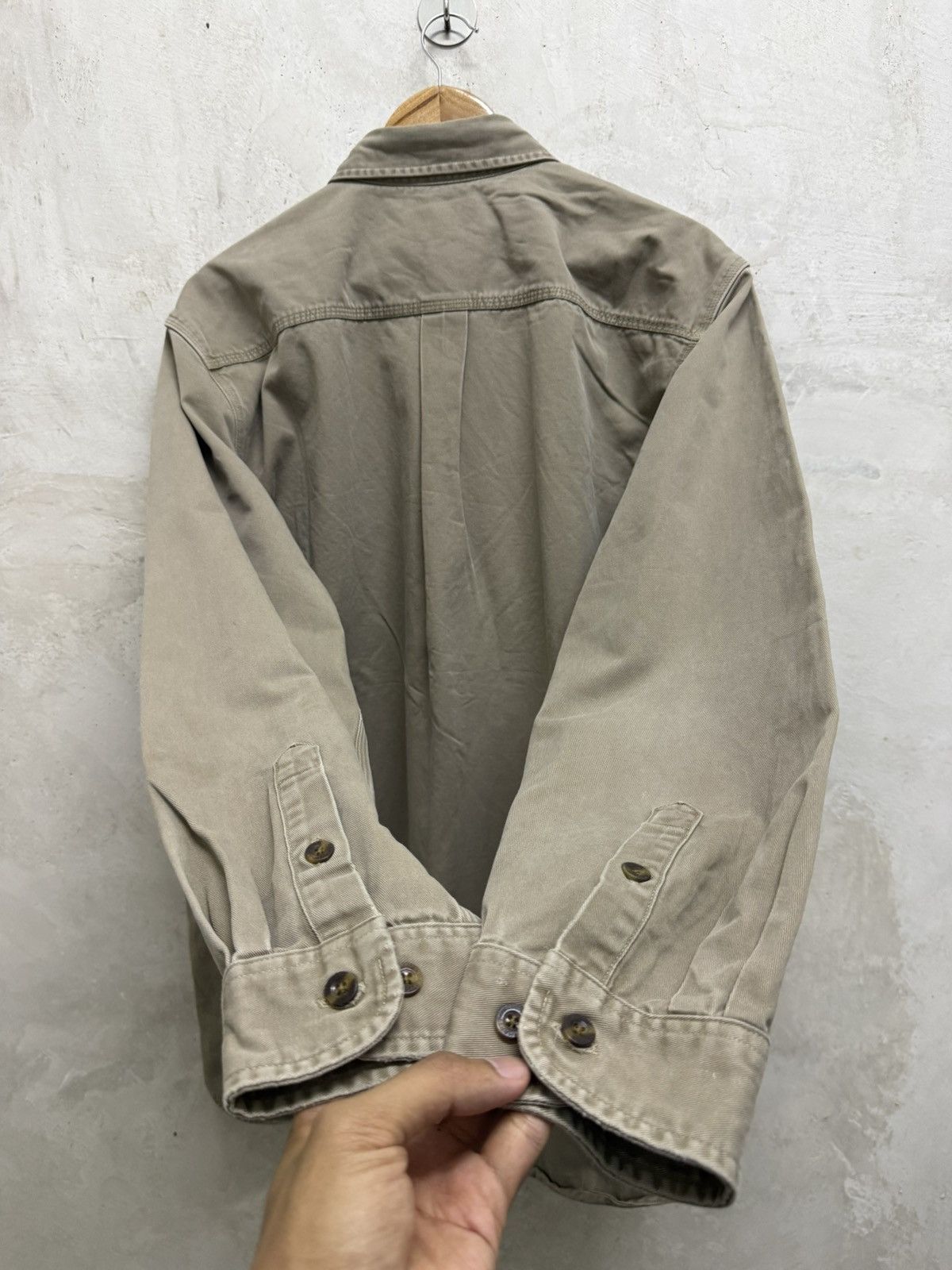 Carhartt Distressed Carhartt Cargo Pocket Button Up Shirt Size US L / EU 52-54 / 3 - 4 Thumbnail