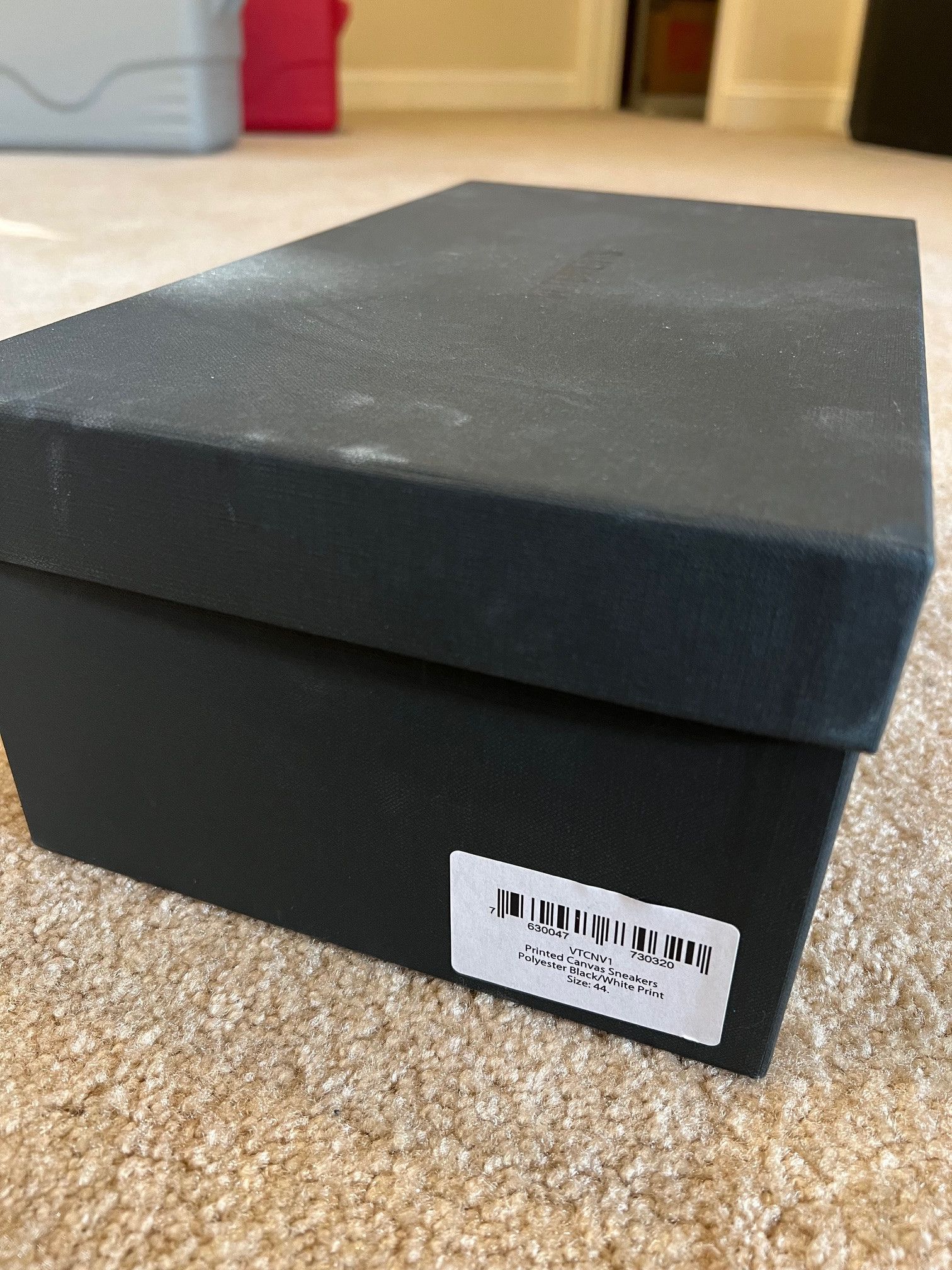 Vetements Vetements Printed Canvas Sneakers Size US 11 / EU 44 - 15 Thumbnail
