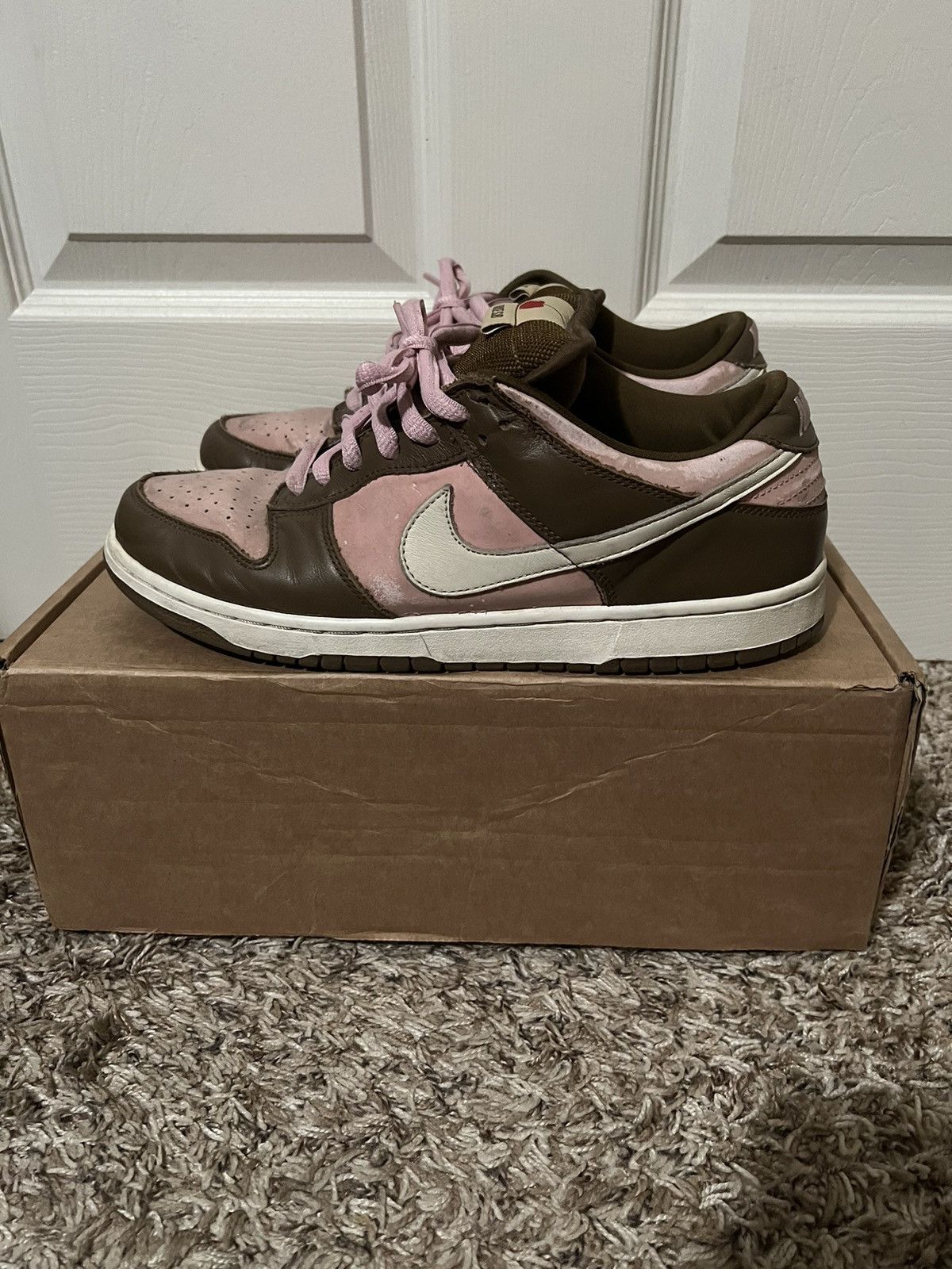 dunk sb low stussy cherry