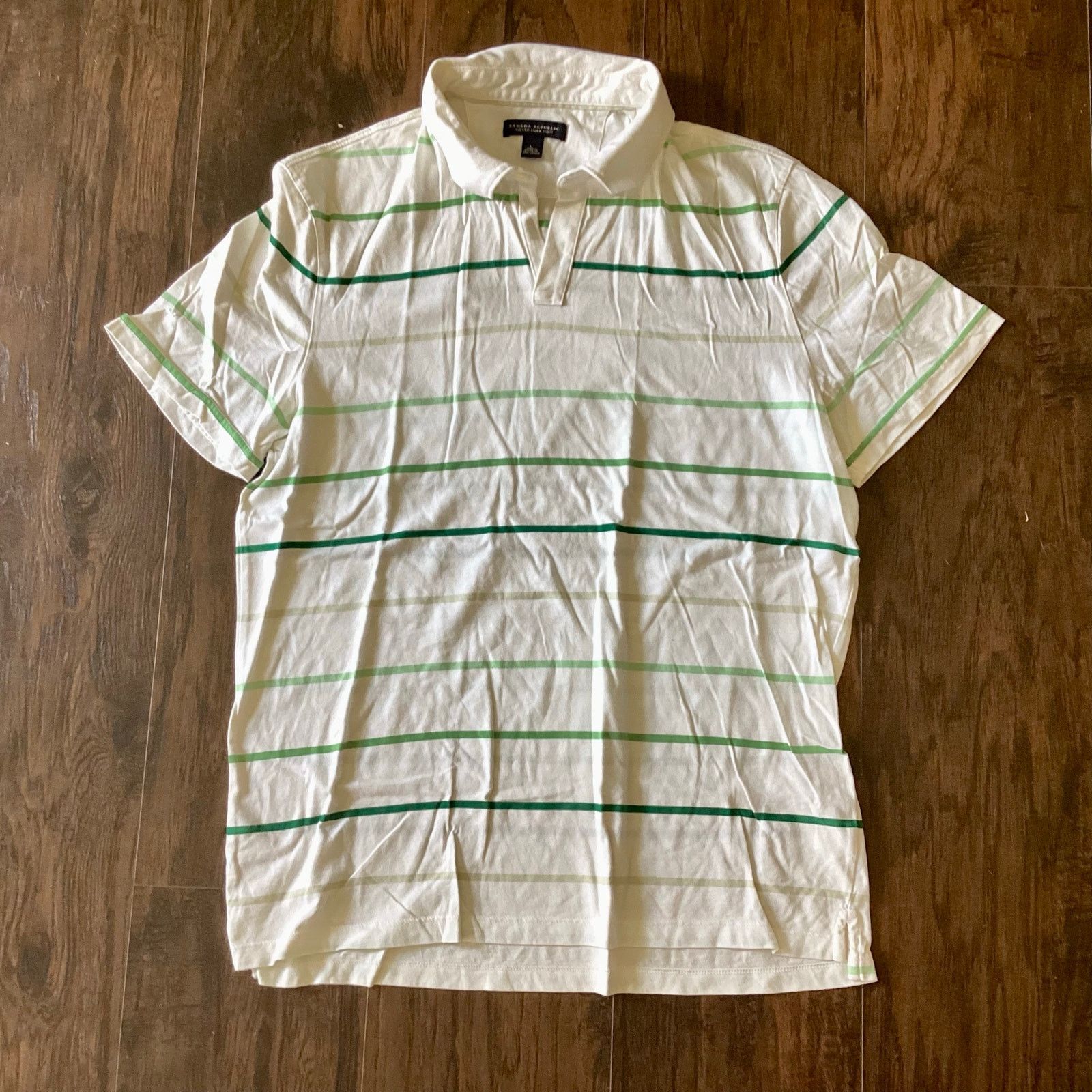 Banana Republic Banana Republic Fitted Polo Shirt Size US L / EU 52-54 / 3 - 3 Thumbnail