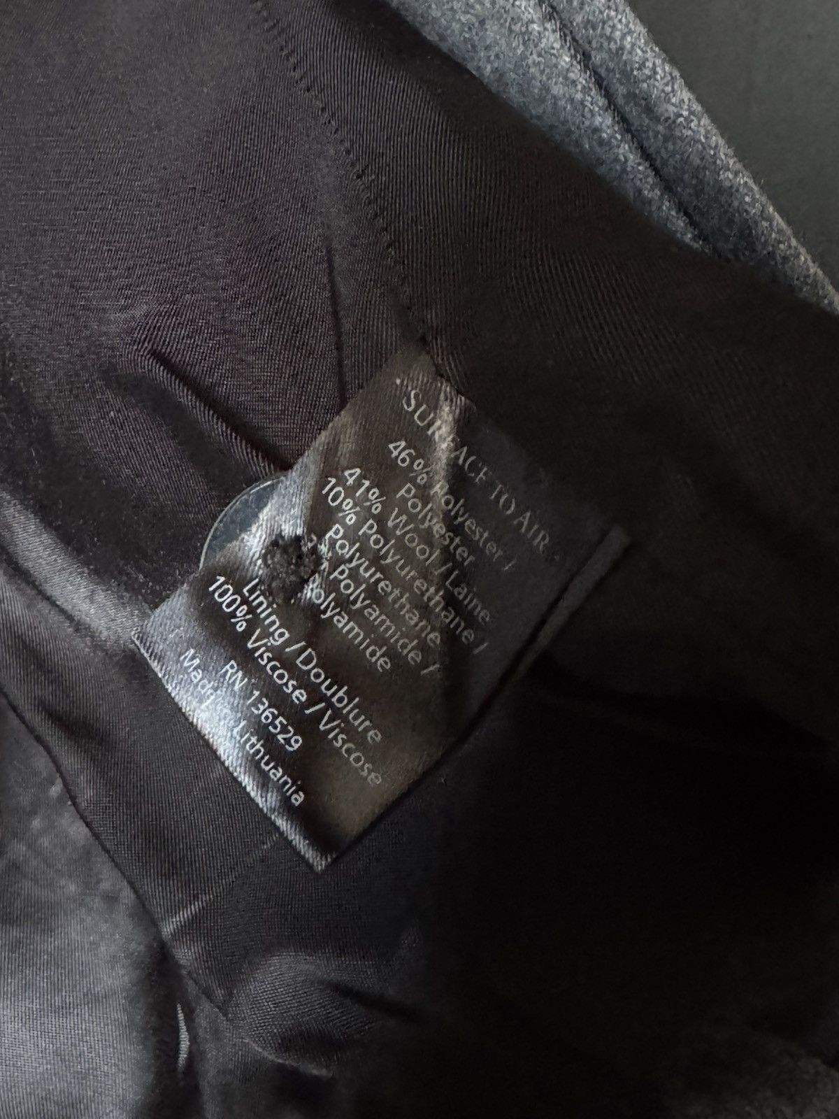 Surface To Air Surface to Air Wool-Neoprene Coat (New/Unworn) Size US S / EU 44-46 / 1 - 5 Thumbnail