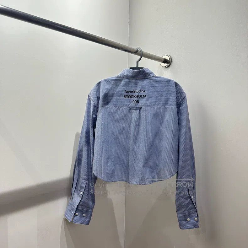 Acne Studios Acne Studios size 30 Striped Long Sleeve Shirt Size 4XL / US 24-26 - 1 Thumbnail