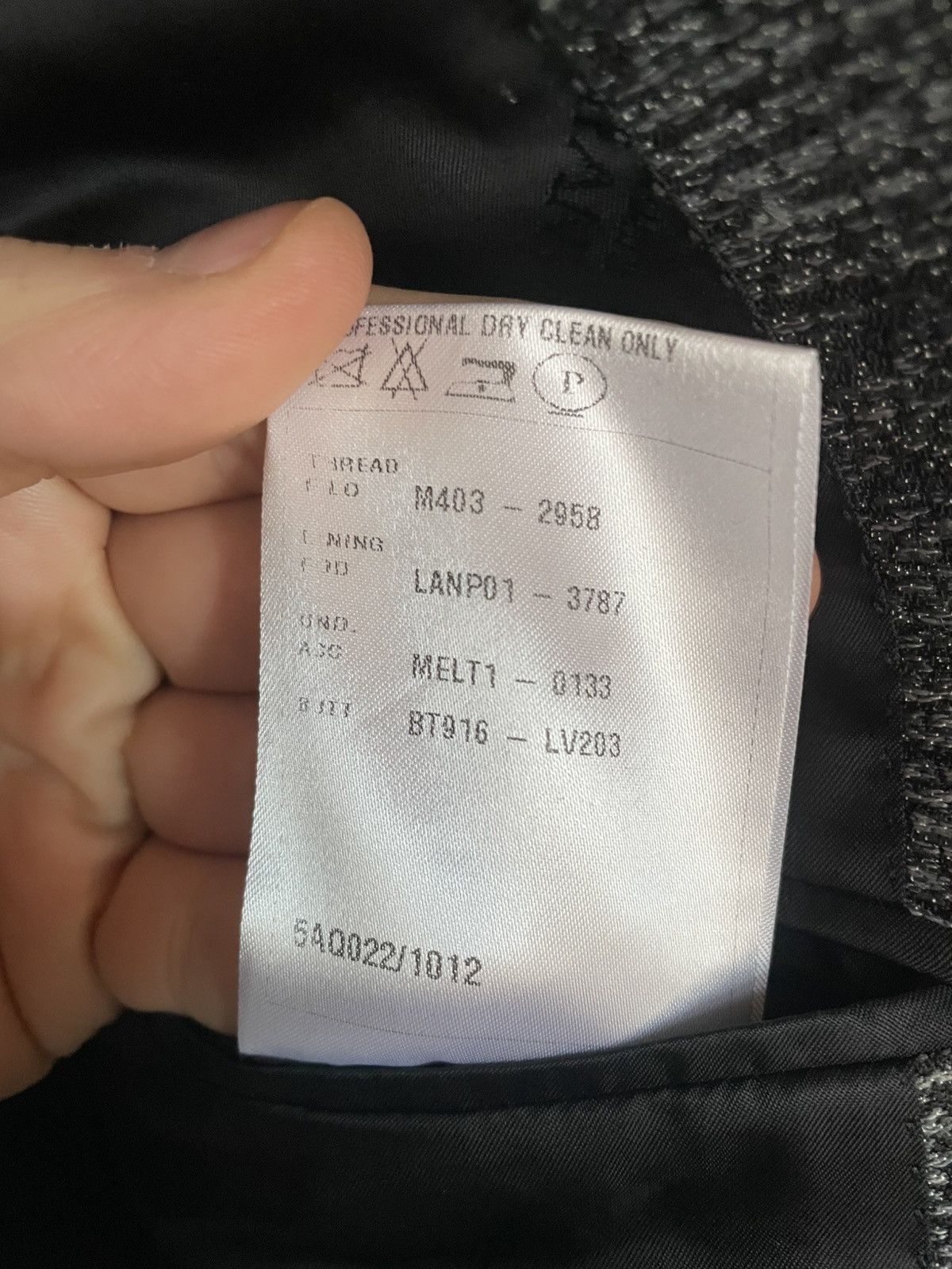 Lanvin Lanvin Tailored Jacket Size 50L - 13 Thumbnail