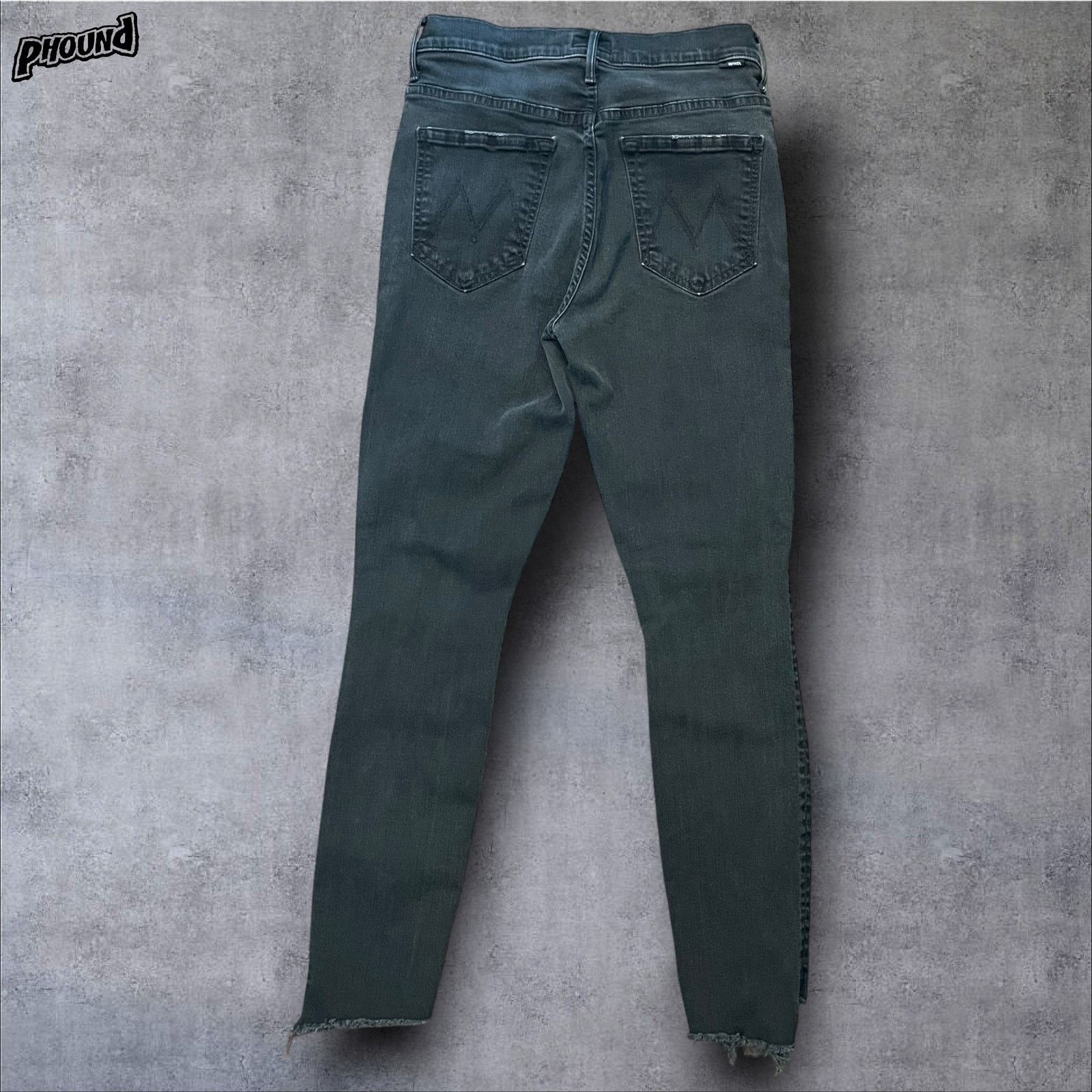 MOTHER Mother Jeans 27 Stunner Zip Ankle Step Fray Not Guilty Denim Size 27" / US 4 / IT 40 - 3 Thumbnail