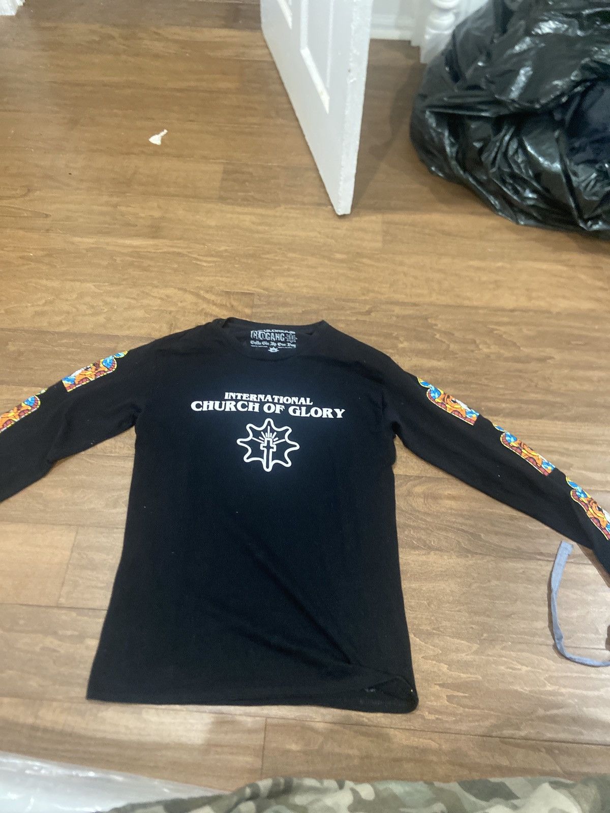 Glo Gang × Supreme × Vintage Glo Gang International Church Of Glory Stained Glass T-shirt Size US S / EU 44-46 / 1 - 3 Thumbnail