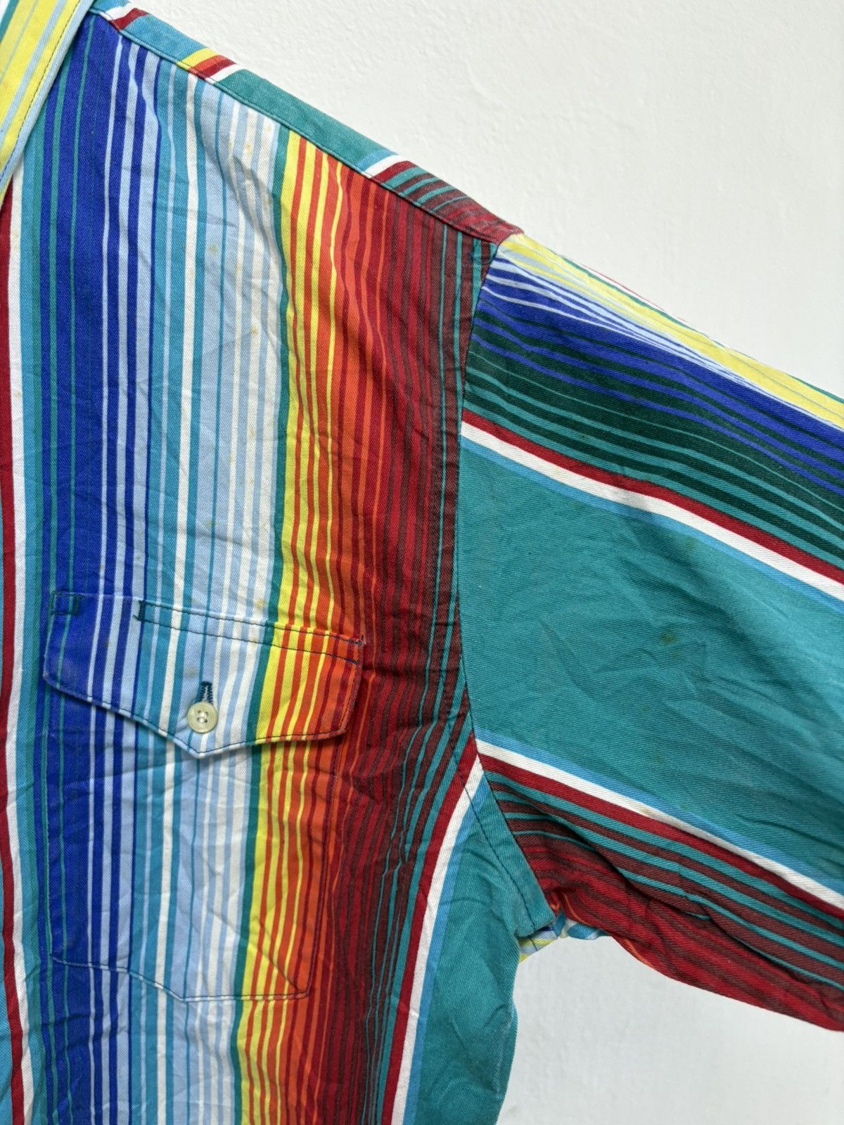 Wrangler Vintage wrangler Cowboy Shirt rainbow Size US M / EU 48-50 / 2 - 9 Thumbnail