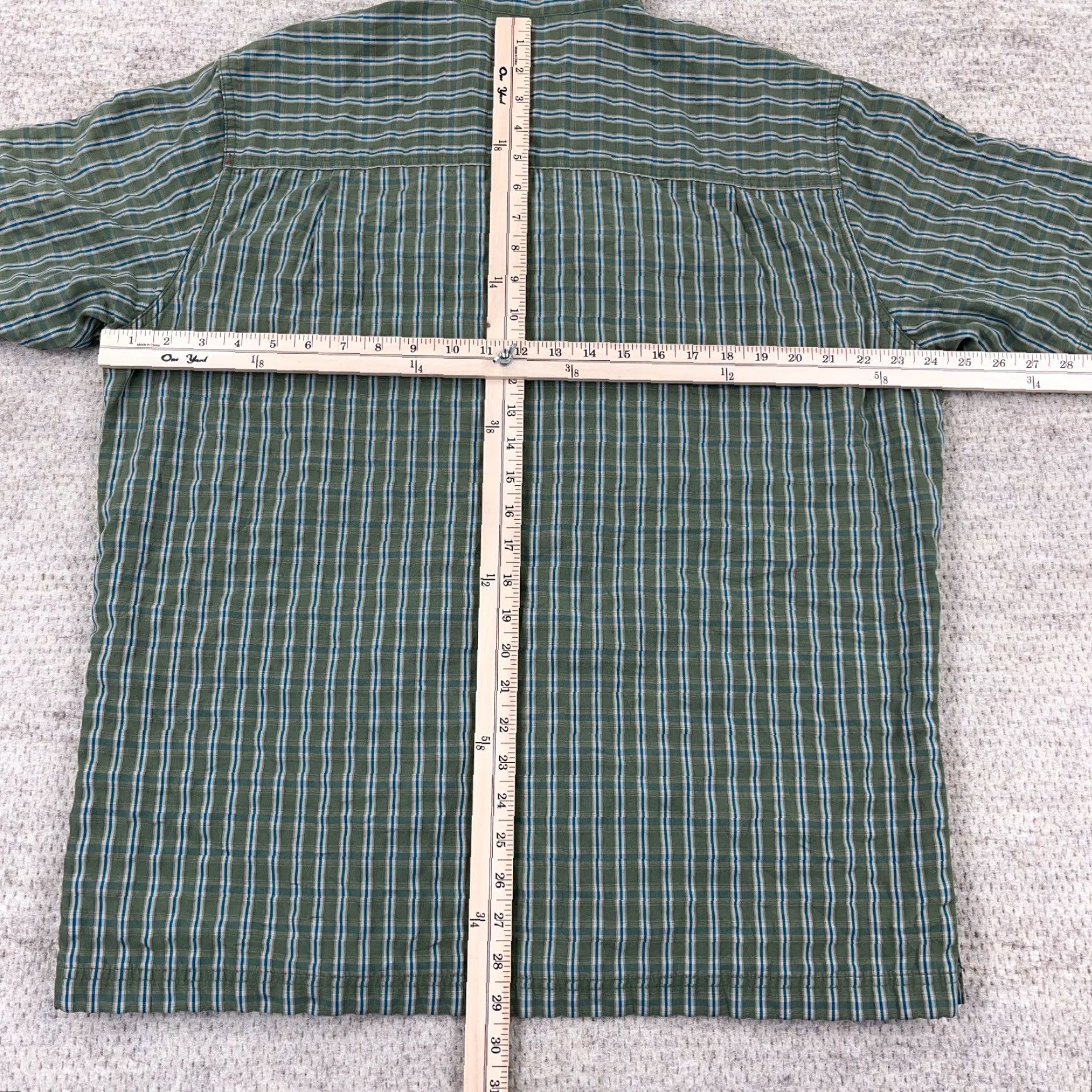 Vintage 5.11 Tactical Shirt Men L Green Plaid Button-Up Nylon Conceal Lined Size US L / EU 52-54 / 3 - 7 Thumbnail