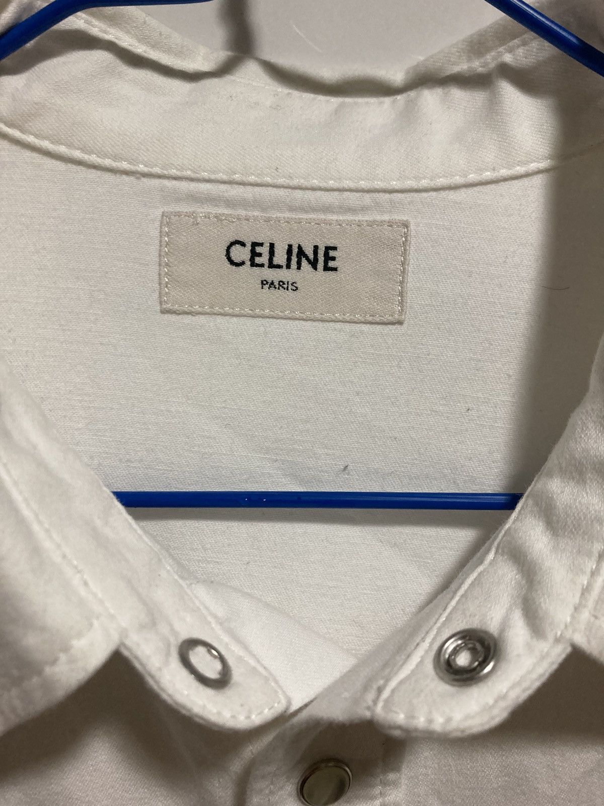Celine CELINE FW23 Oversized Western Shirt Size US S / EU 44-46 / 1 - 3 Thumbnail
