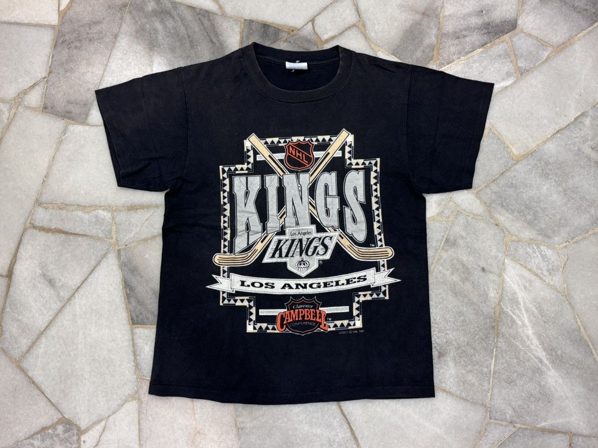 Vintage Sun Faded Vintage Tshirt Los Angeles Kings Size US M / EU 48-50 / 2 - 1 Thumbnail