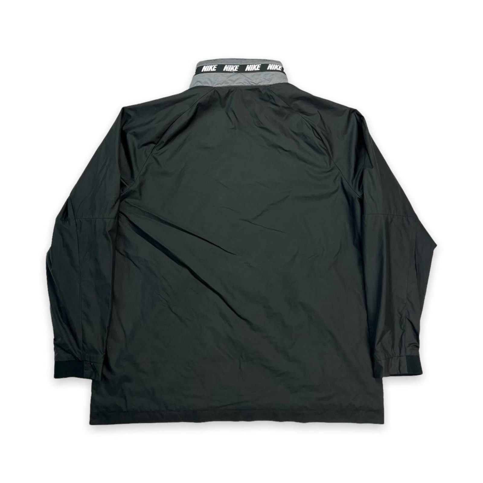 Nike × Vintage Nike Sportswear Jacket Large Swoosh Zip Windbreaker Bomber Size US L / EU 52-54 / 3 - 3 Thumbnail