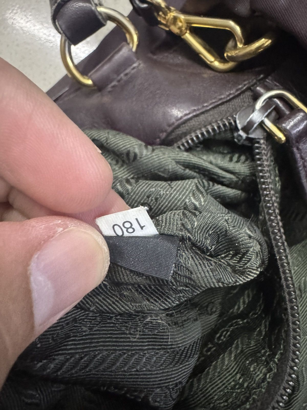 Prada PRADA TESSUTO BOW HANDBAG SHOULDER BAG Size ONE SIZE - 8 Thumbnail