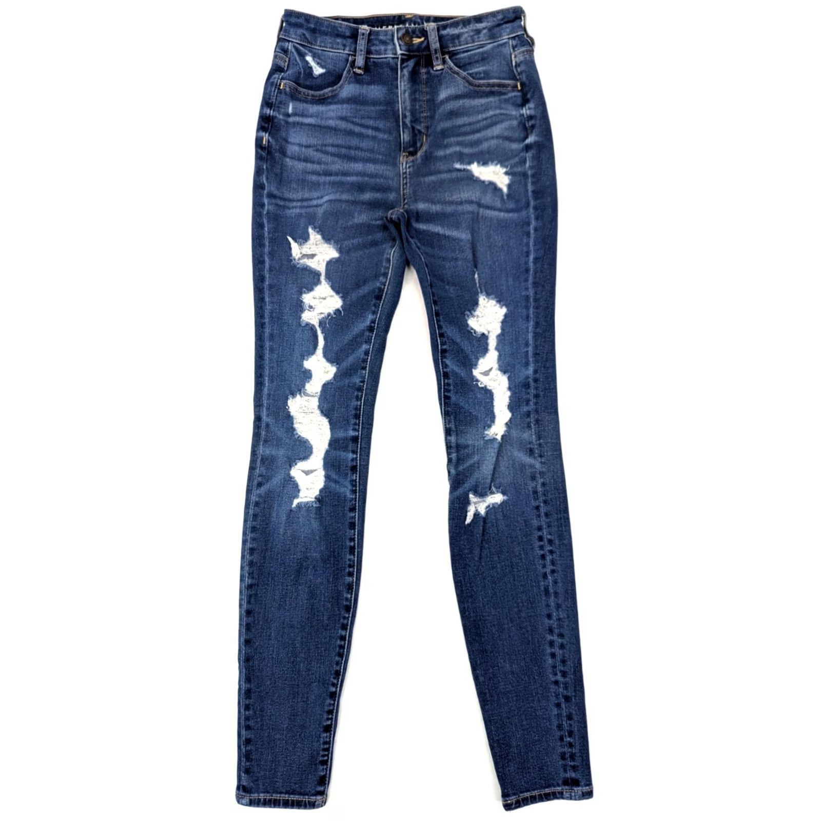 American Eagle Outfitters American Eagle Jegging Jeans Size 25" / US 0 / IT 36 - 2 Thumbnail