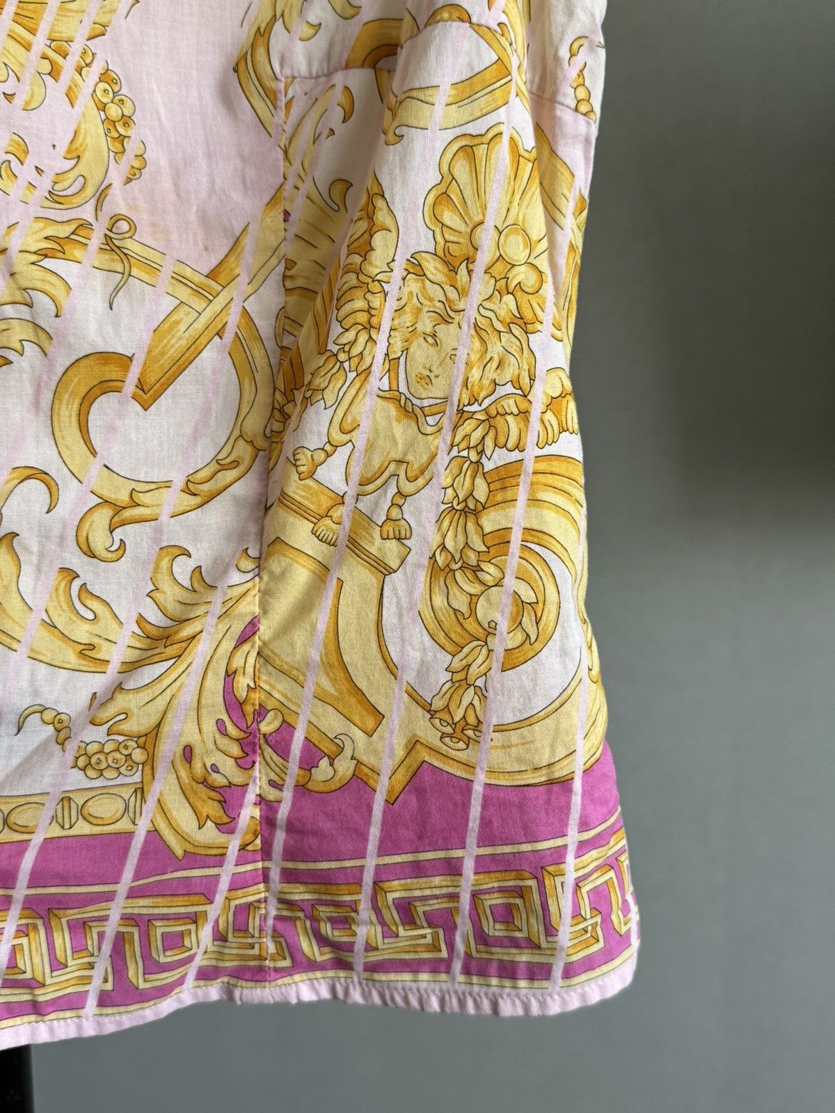 Versace × Versace Jeans Couture × Vintage VERSACE JEANS BAROQUE VEST SHIRT Size L / US 10 / IT 46 - 5 Thumbnail