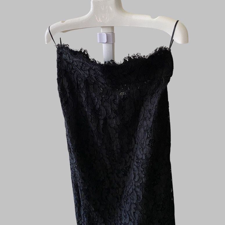 Dolce & Gabbana Dolce and Gabbana Black Lace Skirt Size 30" / US 8 / IT 44 - 3 Thumbnail