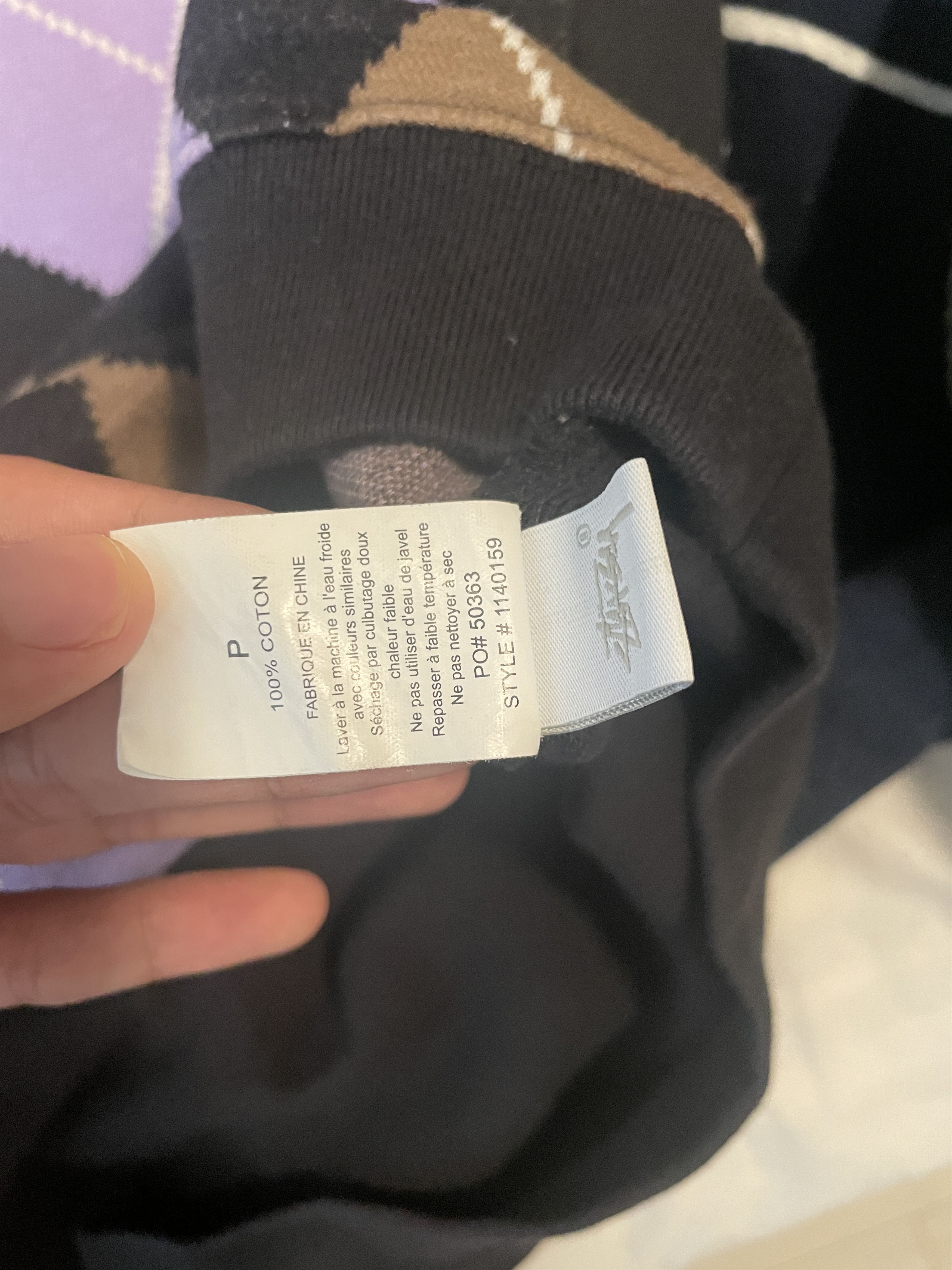 Stussy Stussy Argyle Zip Up Size US S / EU 44-46 / 1 - 5 Thumbnail