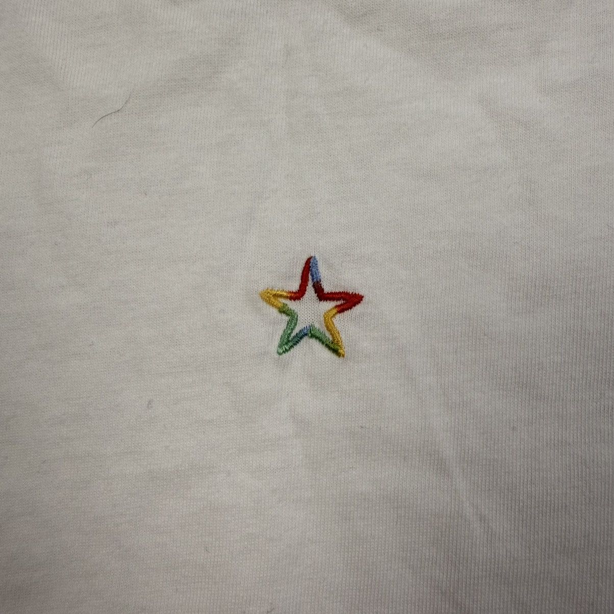 Stella McCartney Stella McCartney Embroidered Mini Star White T-Shirt Size S / US 4 / IT 40 - 3 Thumbnail