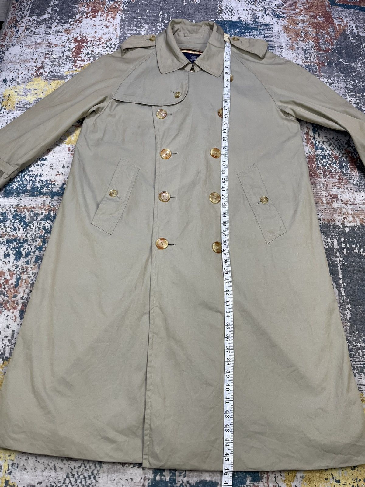 Burberry Vtg Burberry London Nova Check Double Layer Trench Coats Size US L / EU 52-54 / 3 - 20 Thumbnail
