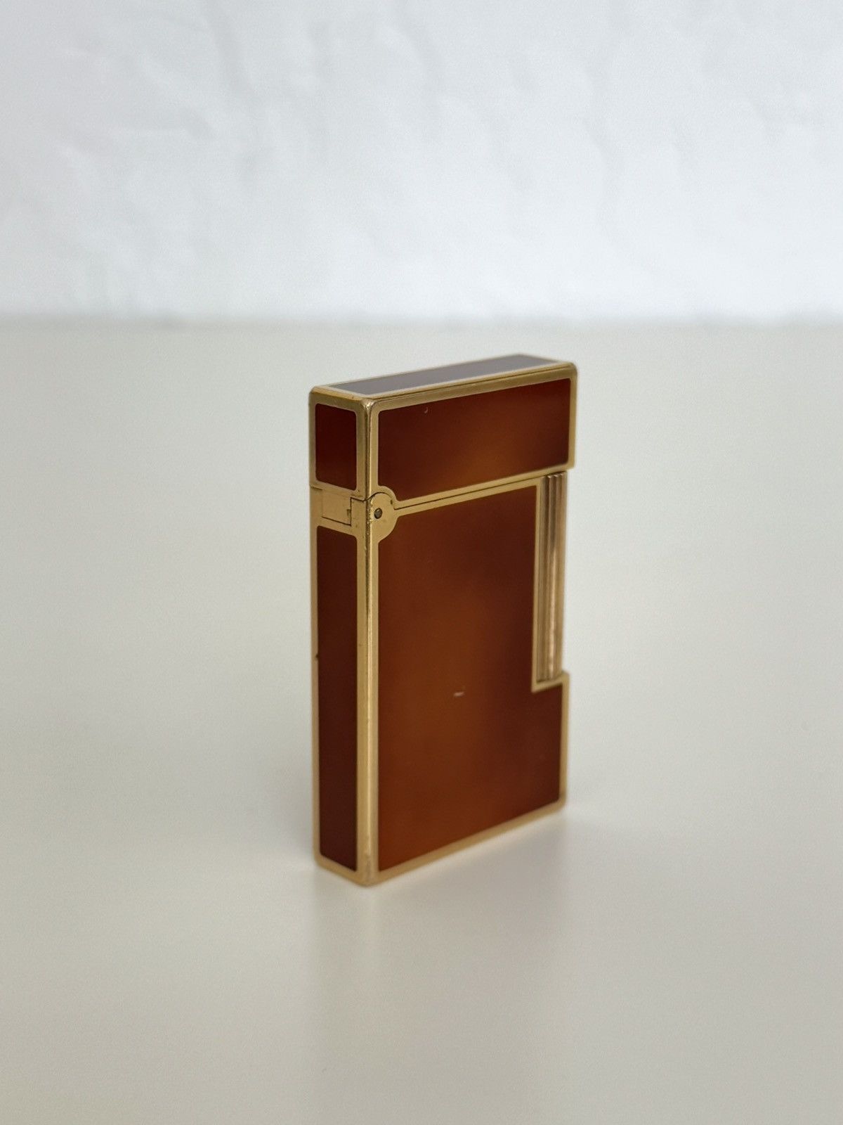 Vintage ★0% TAX★18K GP ST DUPONT CHINESE LACQUER LIGNE 2 GAS LIGHTER Size ONE SIZE - 5 Thumbnail