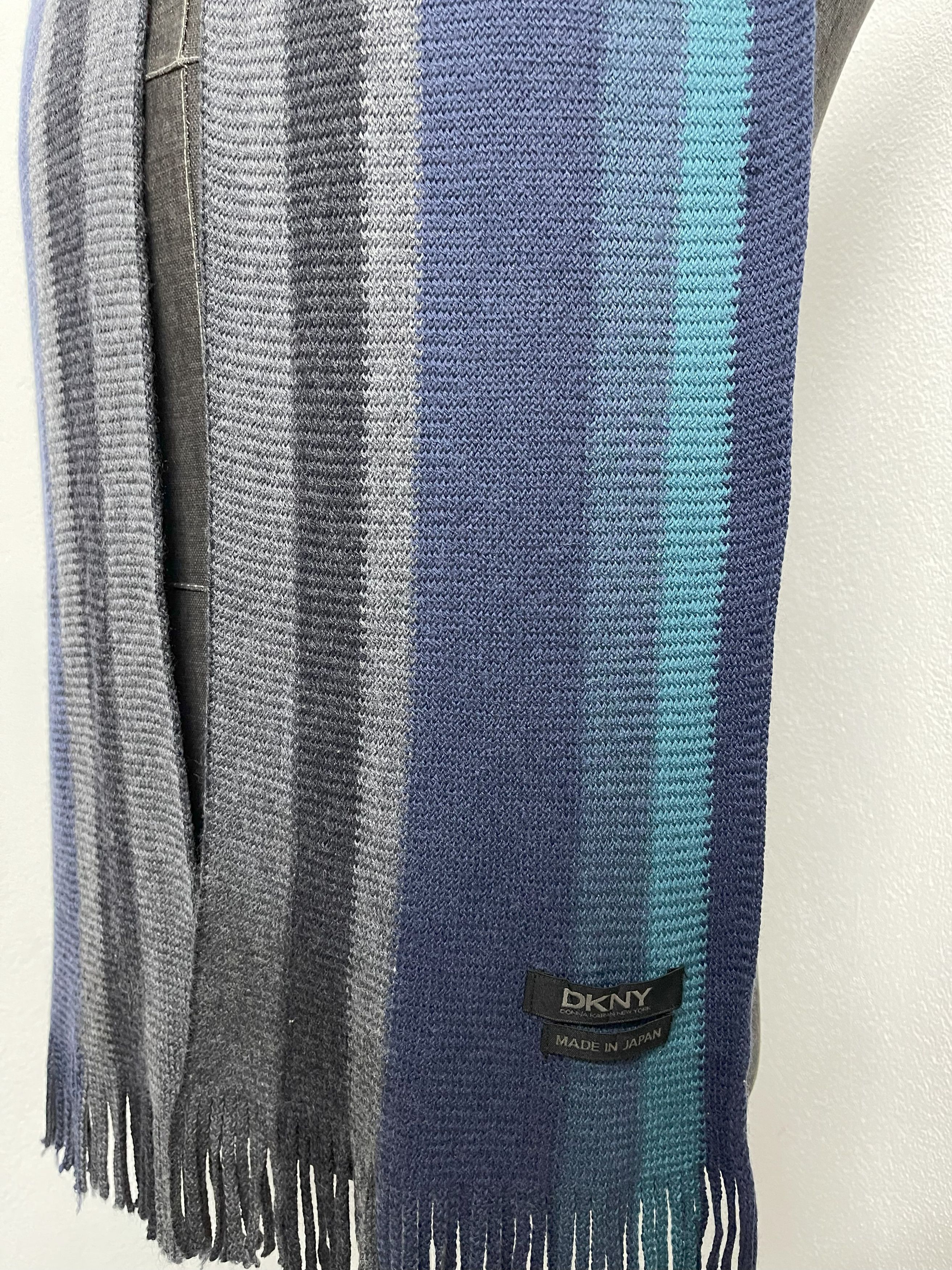 DKNY Vintage DKNY Made In Japan Scarf / Muffler - 6060 Size ONE SIZE - 6 Thumbnail
