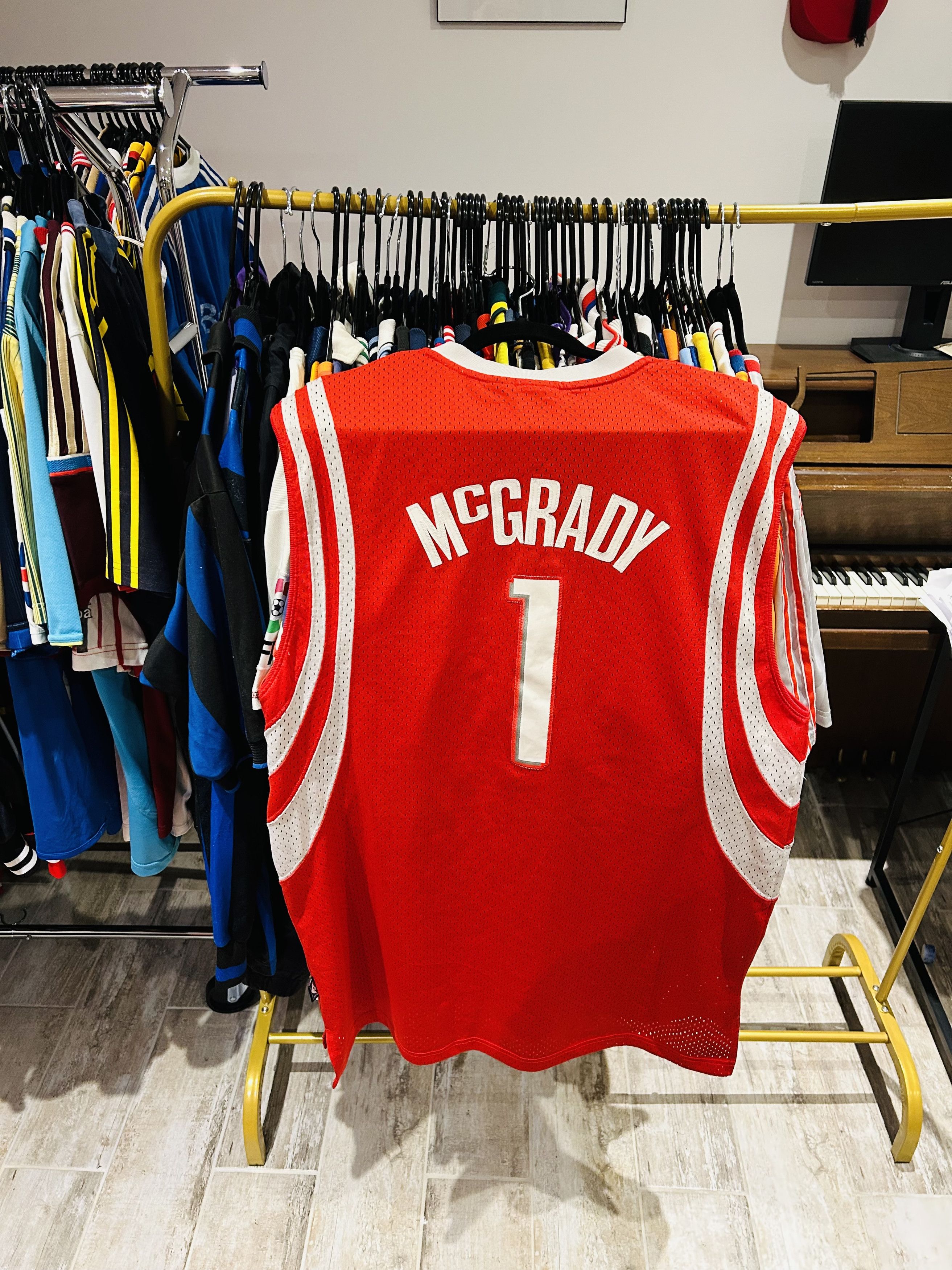 Adidas Rockets Mc Grady jersey Size US L / EU 52-54 / 3 - 2 Thumbnail