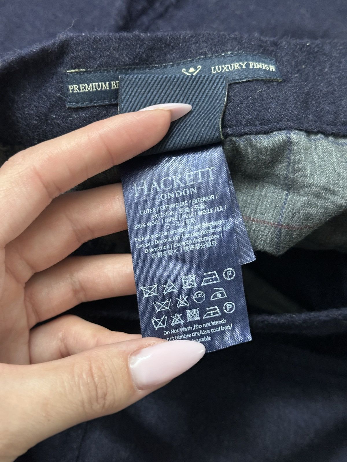 Hackett Hackett london woolen pants Size 27" / US 4 / IT 40 - 7 Thumbnail
