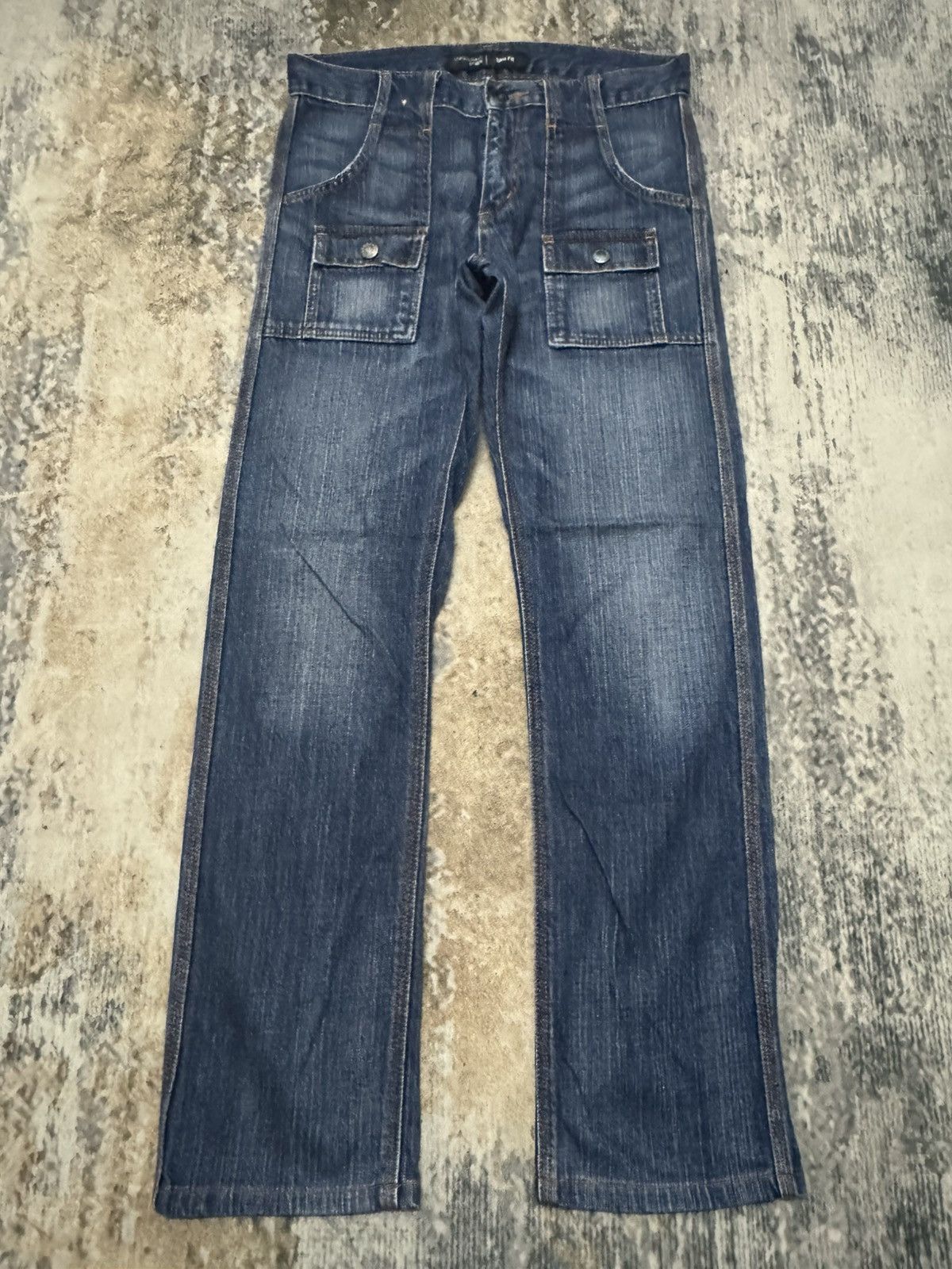 Japanese Brand BushPant Pocket Denim Jeans Japanese Brand Size US 30 / EU 46 - 1 Thumbnail