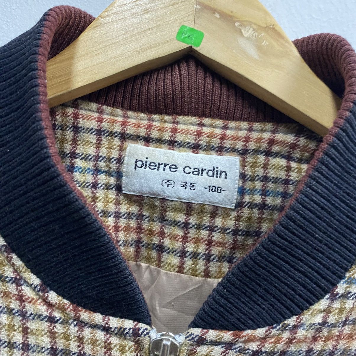 Pierre Cardin Pierre Cardin houndstooth bomber jacket in wool tweed Size US S / EU 44-46 / 1 - 15 Thumbnail