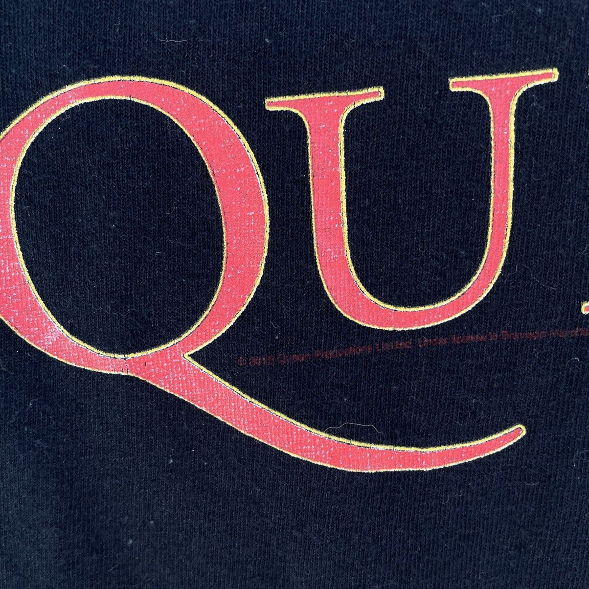 Vintage Vintage Queen T-shirts Rock Tee Black Streetwear 2015 Size US S / EU 44-46 / 1 - 6 Thumbnail