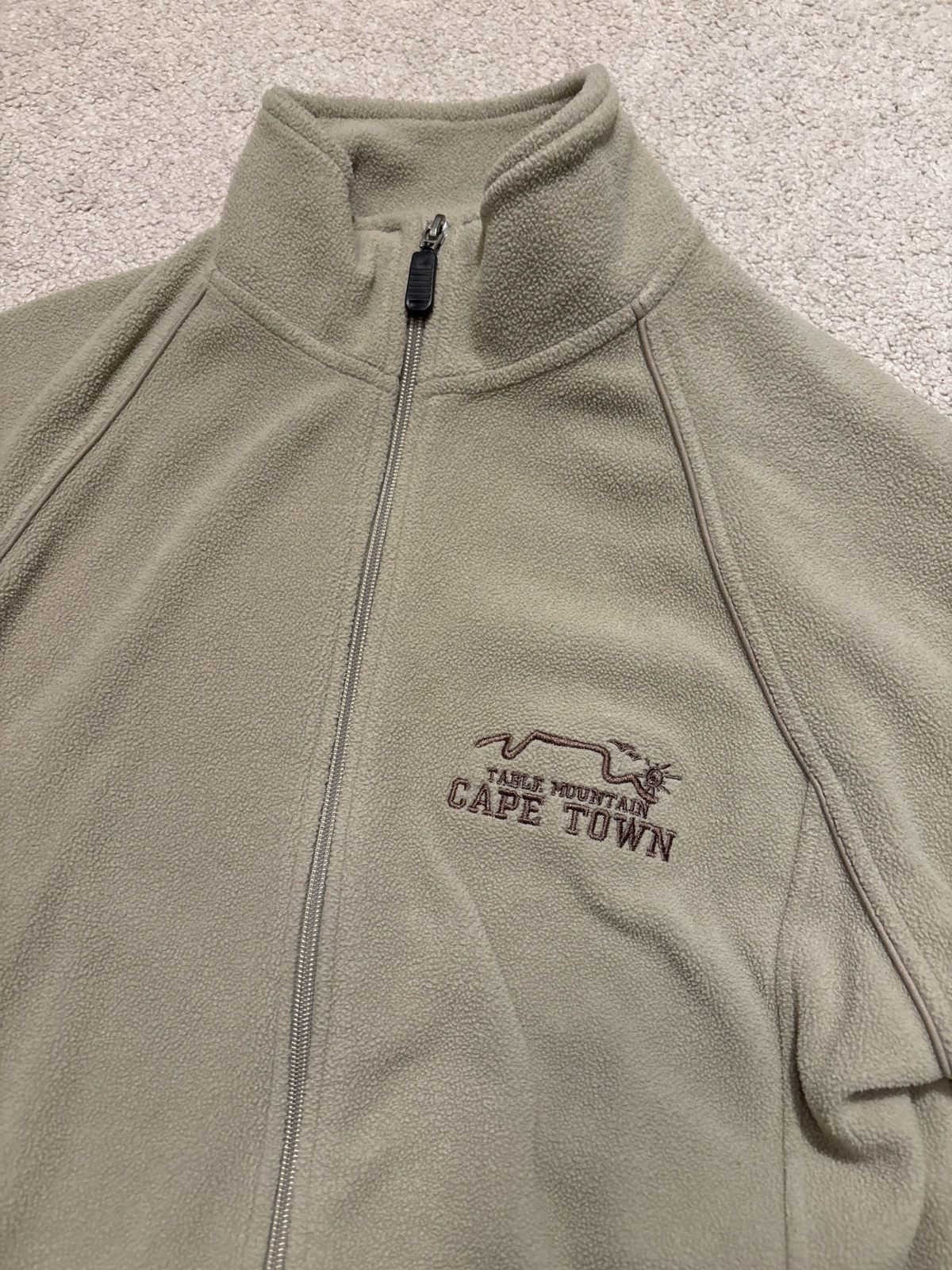 Vintage Vintage Cape Town Fleece Zip Up Size US L / EU 52-54 / 3 - 2 Thumbnail