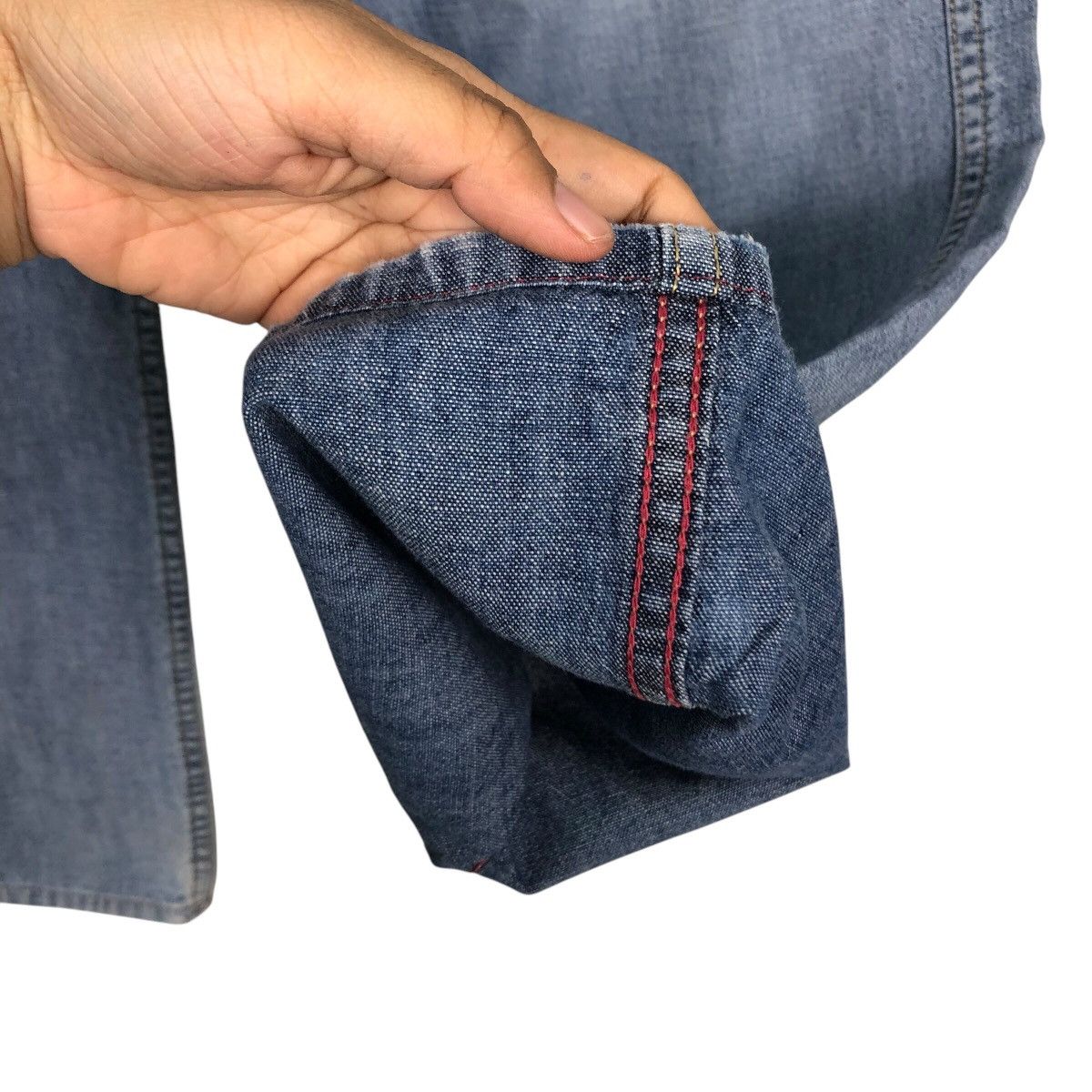 Japanese Brand 📌Vintage Denim Jeans Pink House Karl Helmut Japan Size 32" / US 10 / IT 46 - 16 Thumbnail