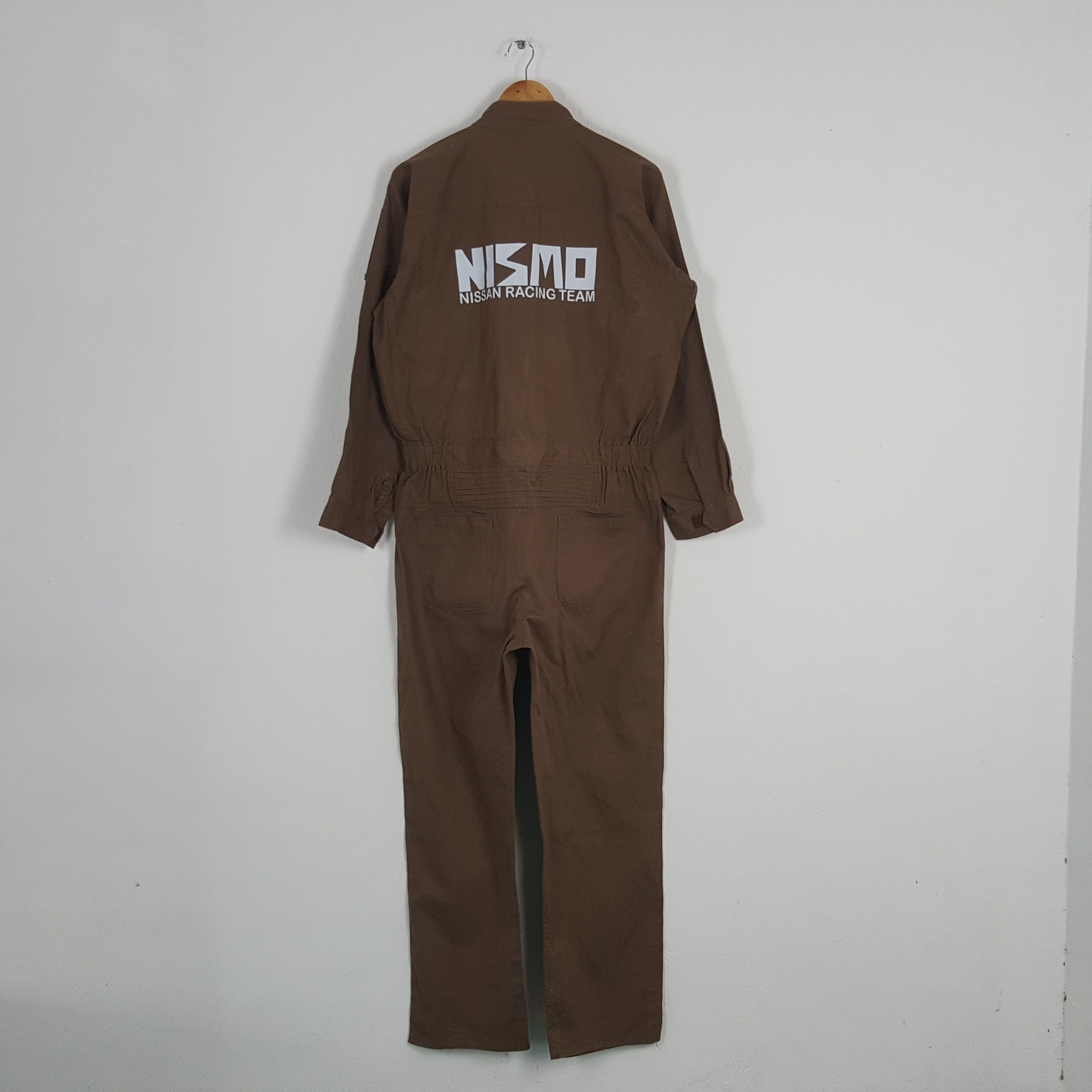 Japanese Brand × Vintage Vintage Nismo Nissan Japanese Racing Custom Coverall Jacket Size US L / EU 52-54 / 3 - 1 Thumbnail