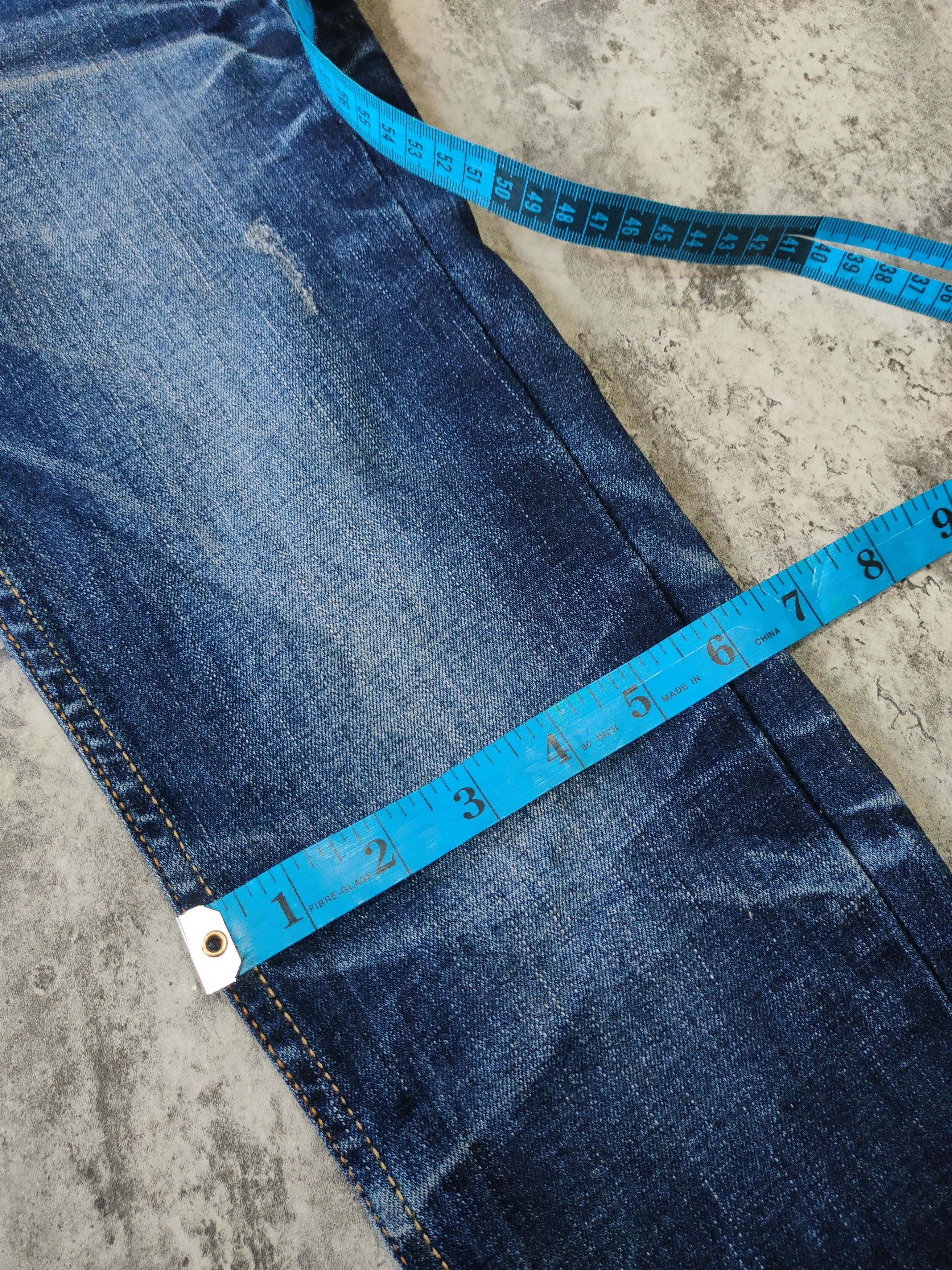 Hysteric Glamour × If Six Was Nine × Le Grande Bleu (L.G.B.) Red Pepper Butterfly Embordired Jeans Size 29" - 24 Thumbnail