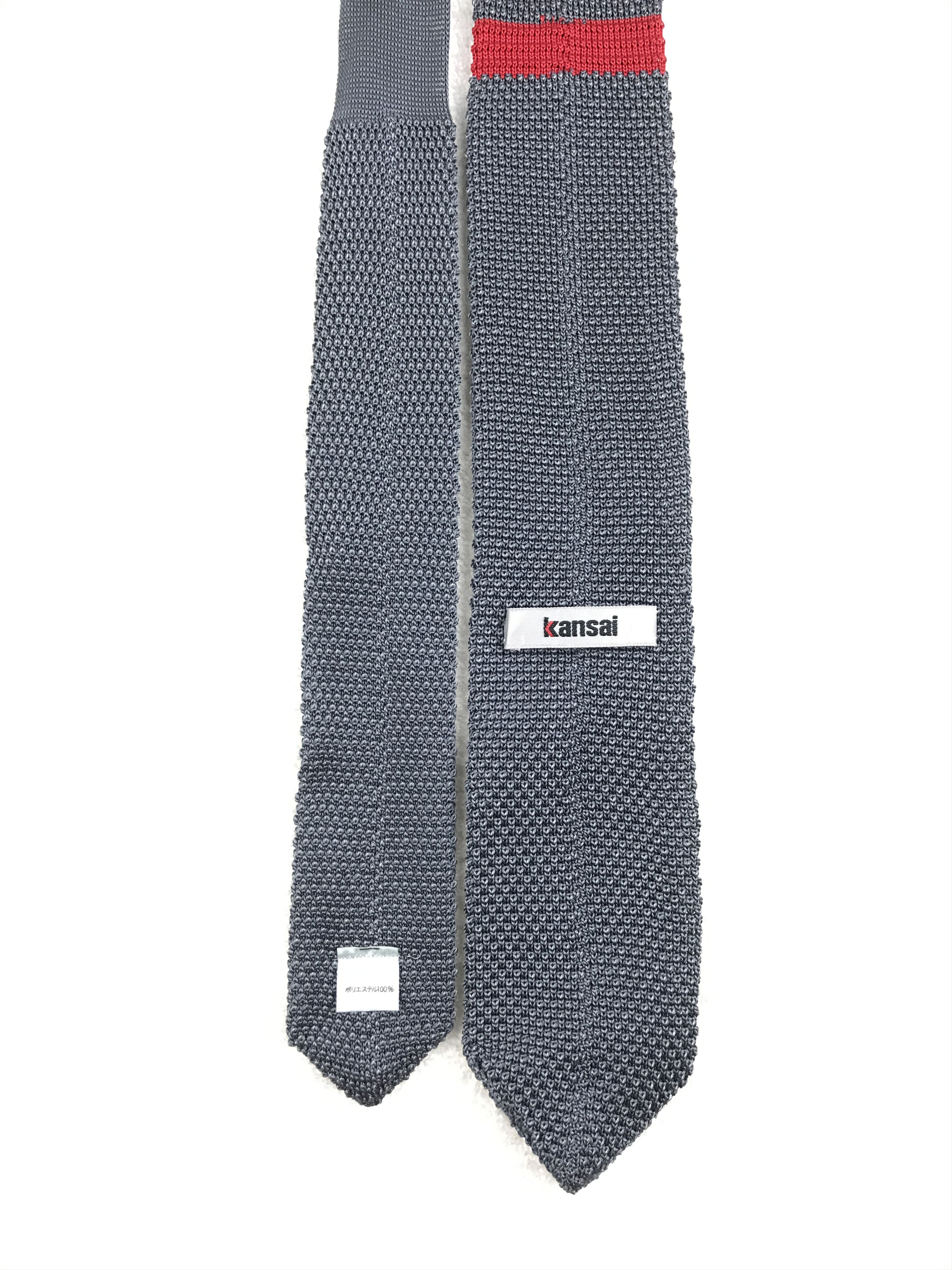Japanese Brand × Vintage Vintage Kansai Knit Necktie Size ONE SIZE - 4 Thumbnail