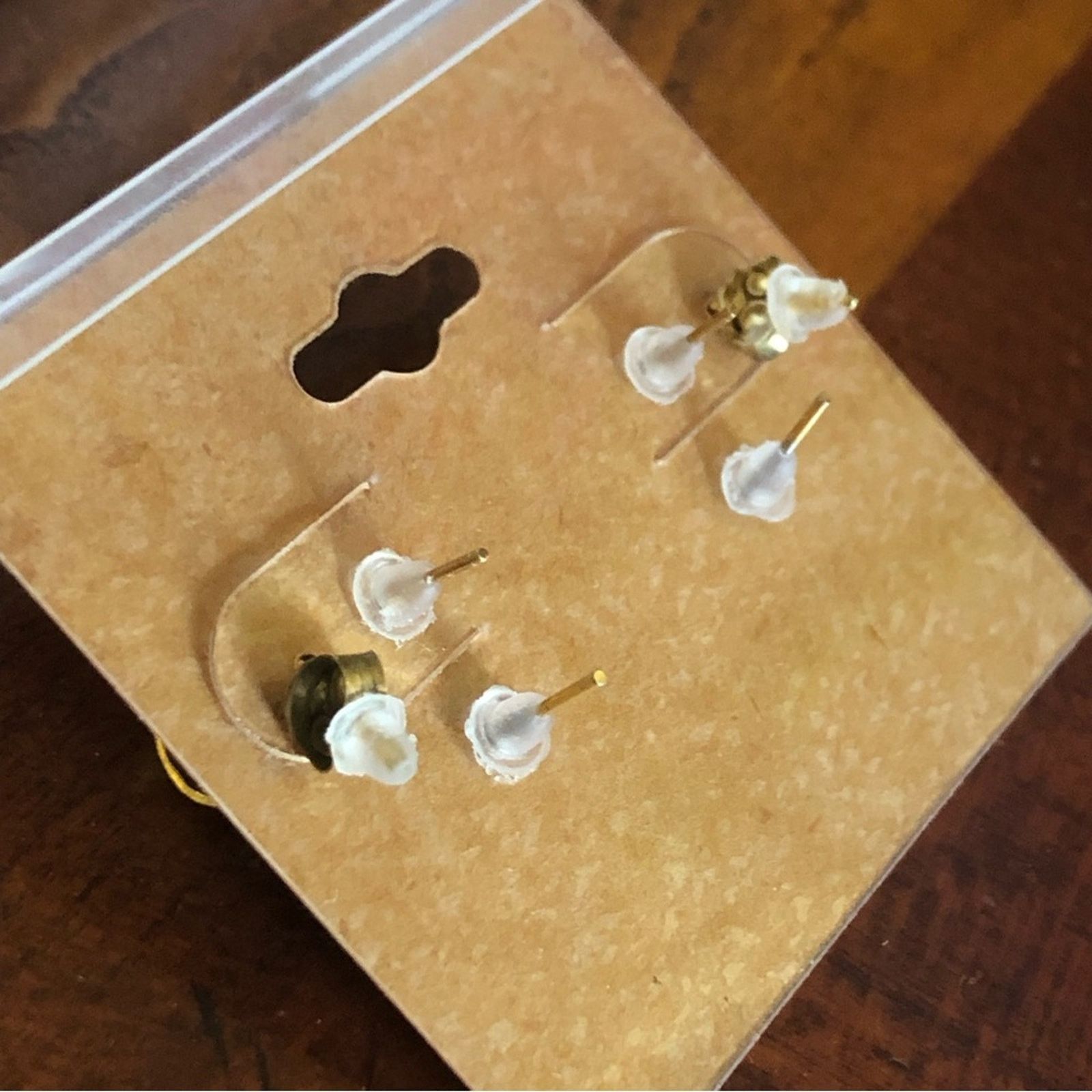 Vintage Vintage set of three pierced earrings Size ONE SIZE - 5 Thumbnail