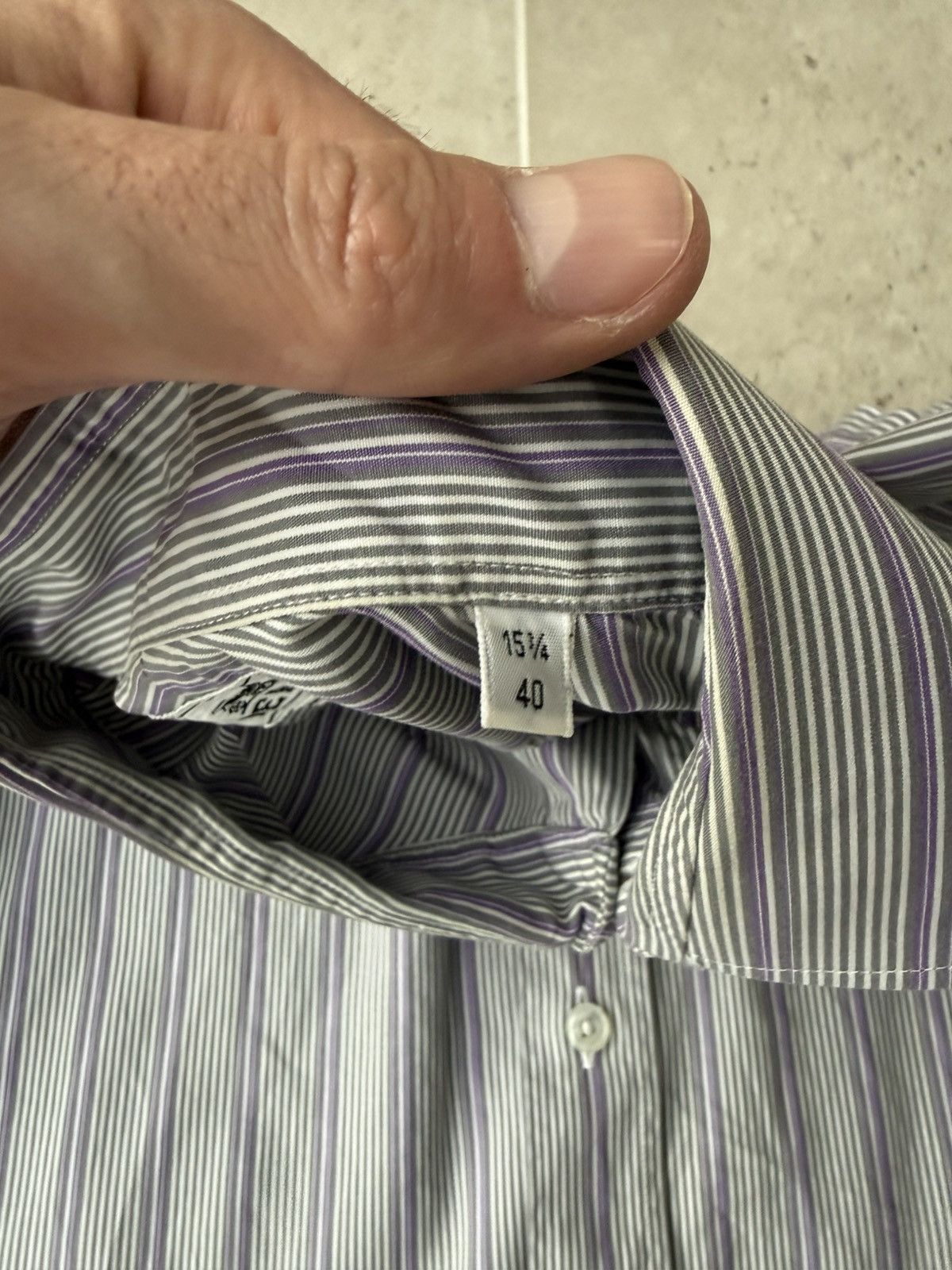 Hermes Vintage Hermes Shirts Button Ups M Size US M / EU 48-50 / 2 - 5 Thumbnail