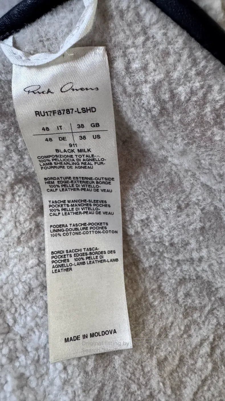 Rick Owens RICK OWENS Fur and leather Size US M / EU 48-50 / 2 - 5 Thumbnail