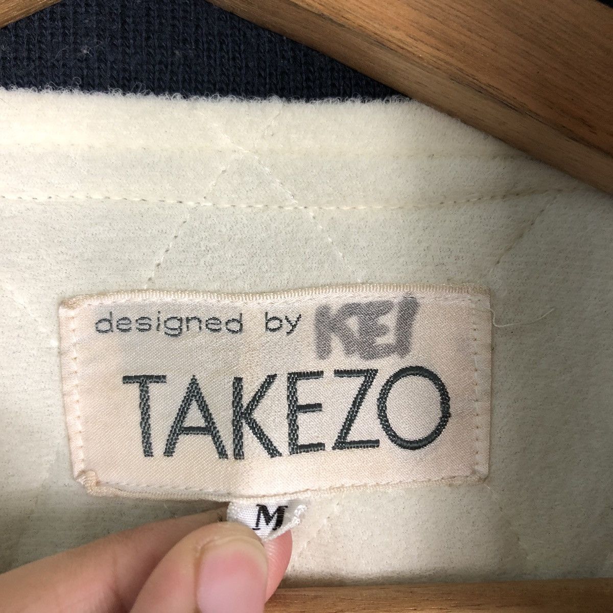 Japanese Brand Vintage Bondage Bomber Jacket Takezo Asa Big Logo Spell Out Size US M / EU 48-50 / 2 - 19 Thumbnail
