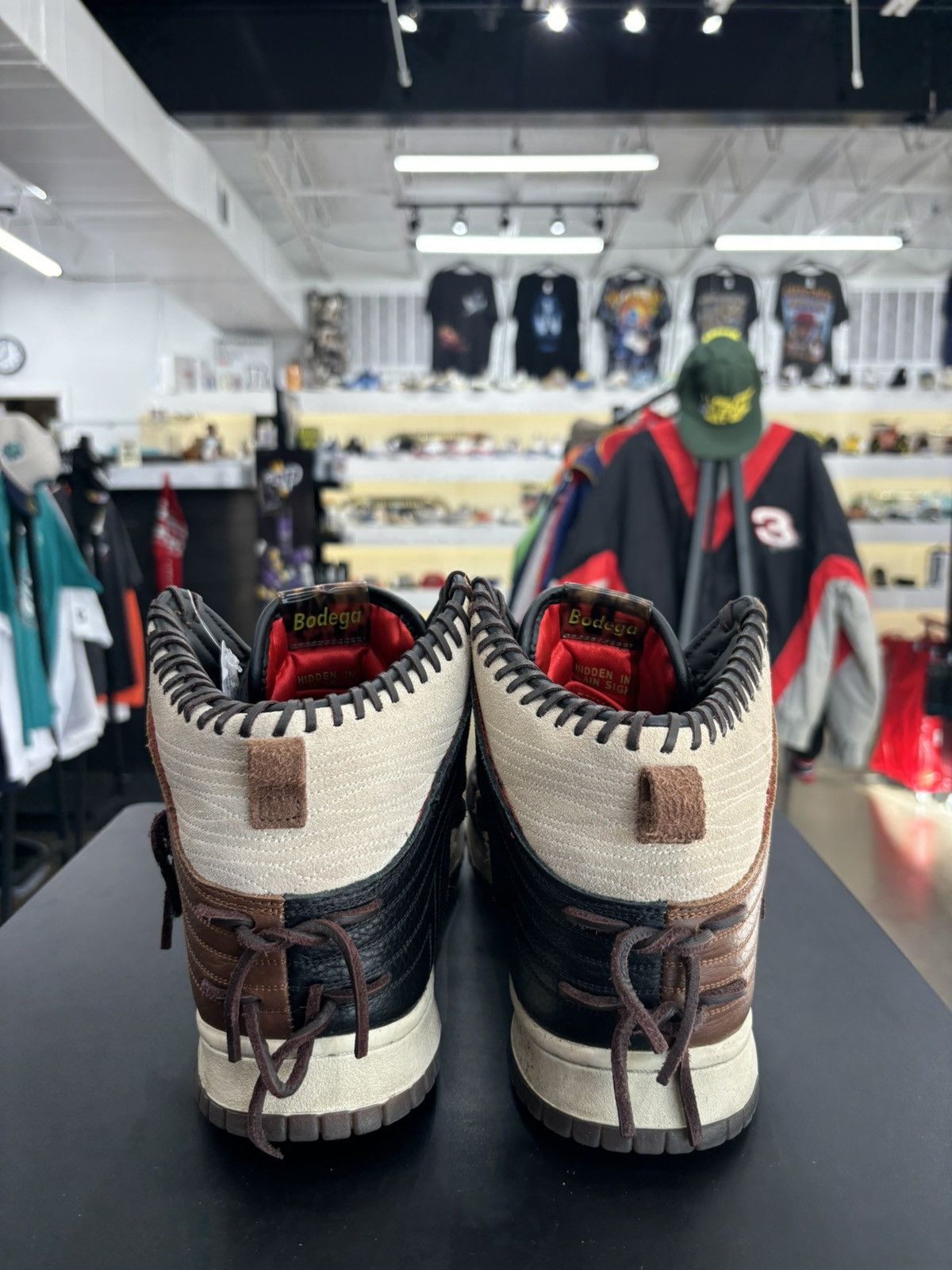 Bodega × Nike Nike Dunk High Bodega Legend Fauna Brown Sz. 12 (2020) Size US 12 / EU 45 - 3 Thumbnail