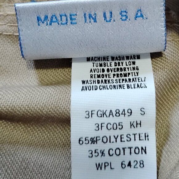 Wrangler Vintage 80s Wrangler Striped Khaki Shorts Size 30" / US 8 / IT 44 - 3 Thumbnail