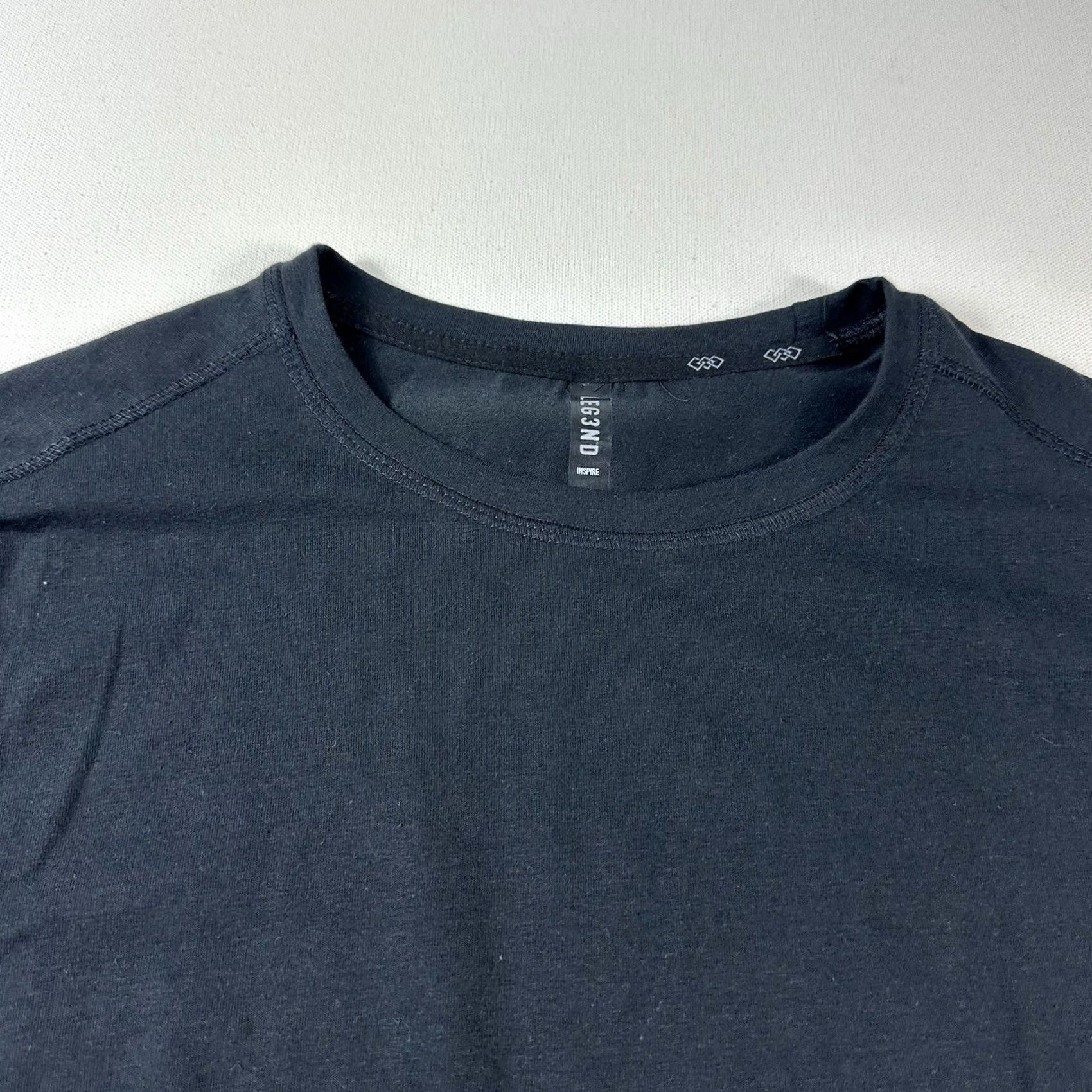 Vintage Leg3nd Inspire T Shirt Men XL Active Training Gym Short Sleeve Black Training Size US XL / EU 56 / 4 - 4 Thumbnail